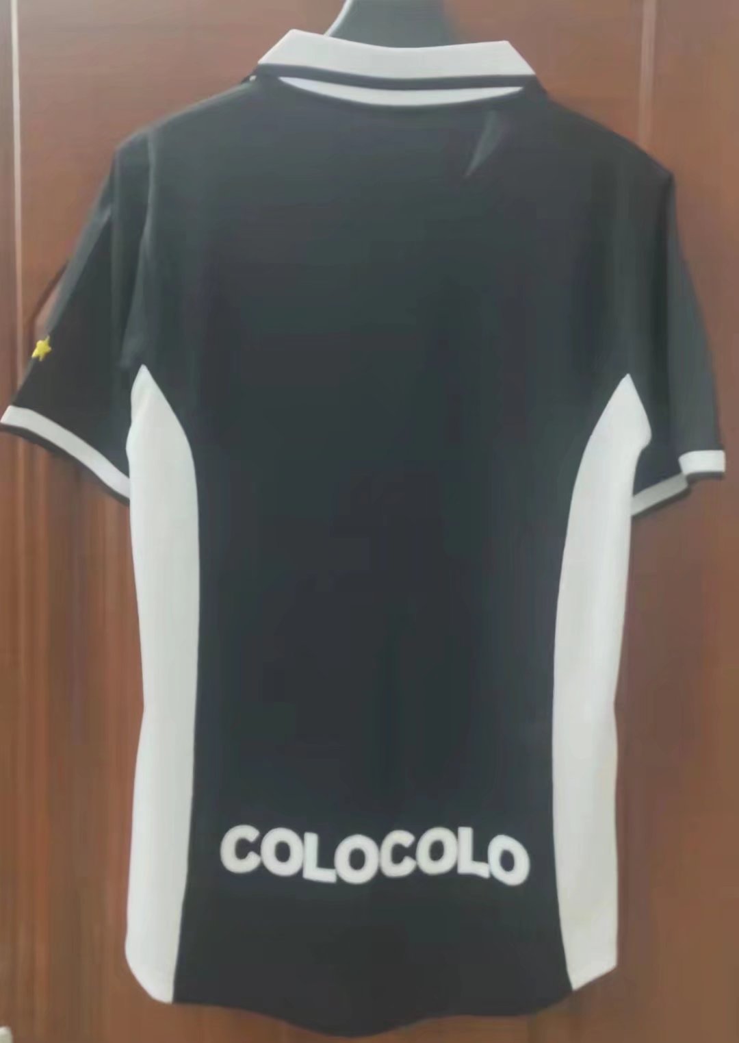 95/97 Colo-Colo Away Black Retro Soccer Jersey - leoleo123123