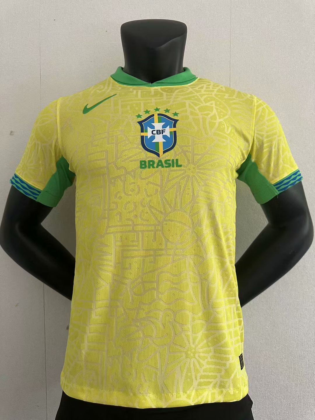 23/25 Brazil Home Jersey Yellow Player Version 1:1 Quality Thai Quality - leoleo123123