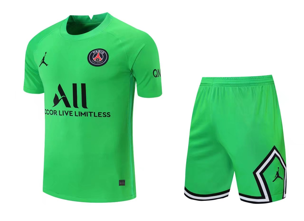 21/22 PSG Green Goalkeeper Jersey - leoleo123123