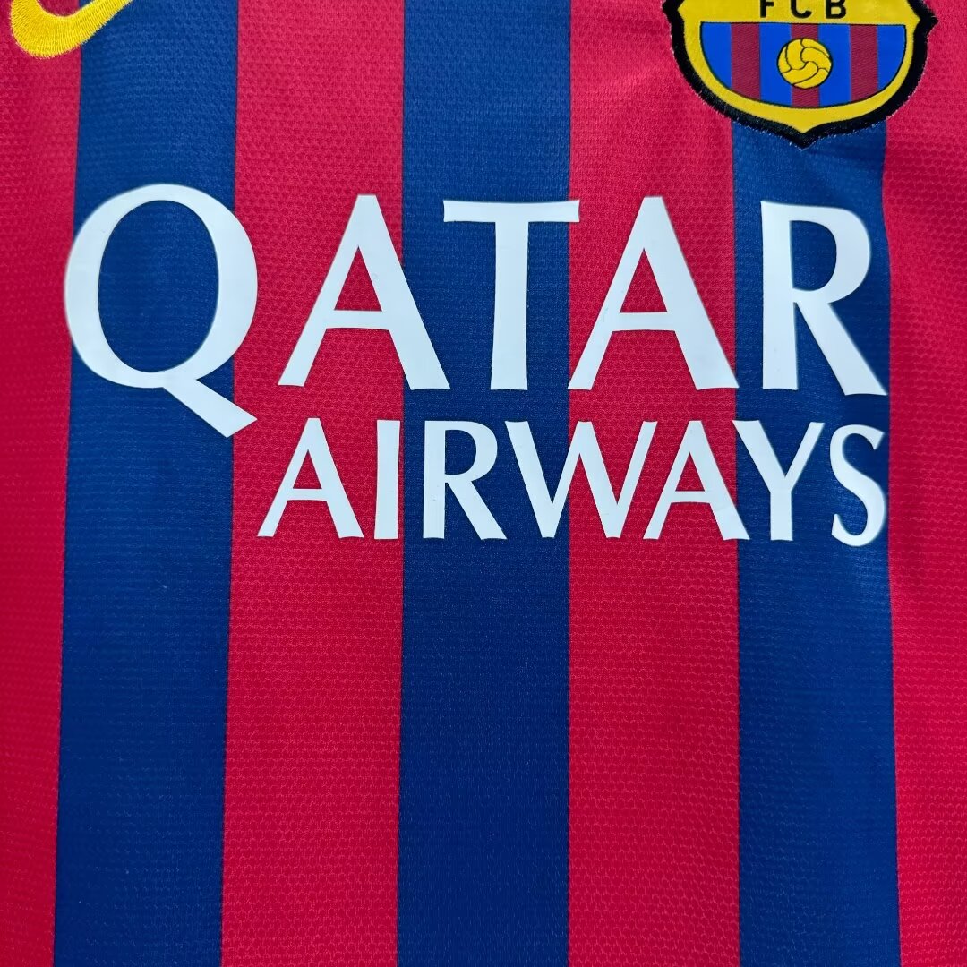 13/14 Barcelona Home Retro Jersey - leoleo123123