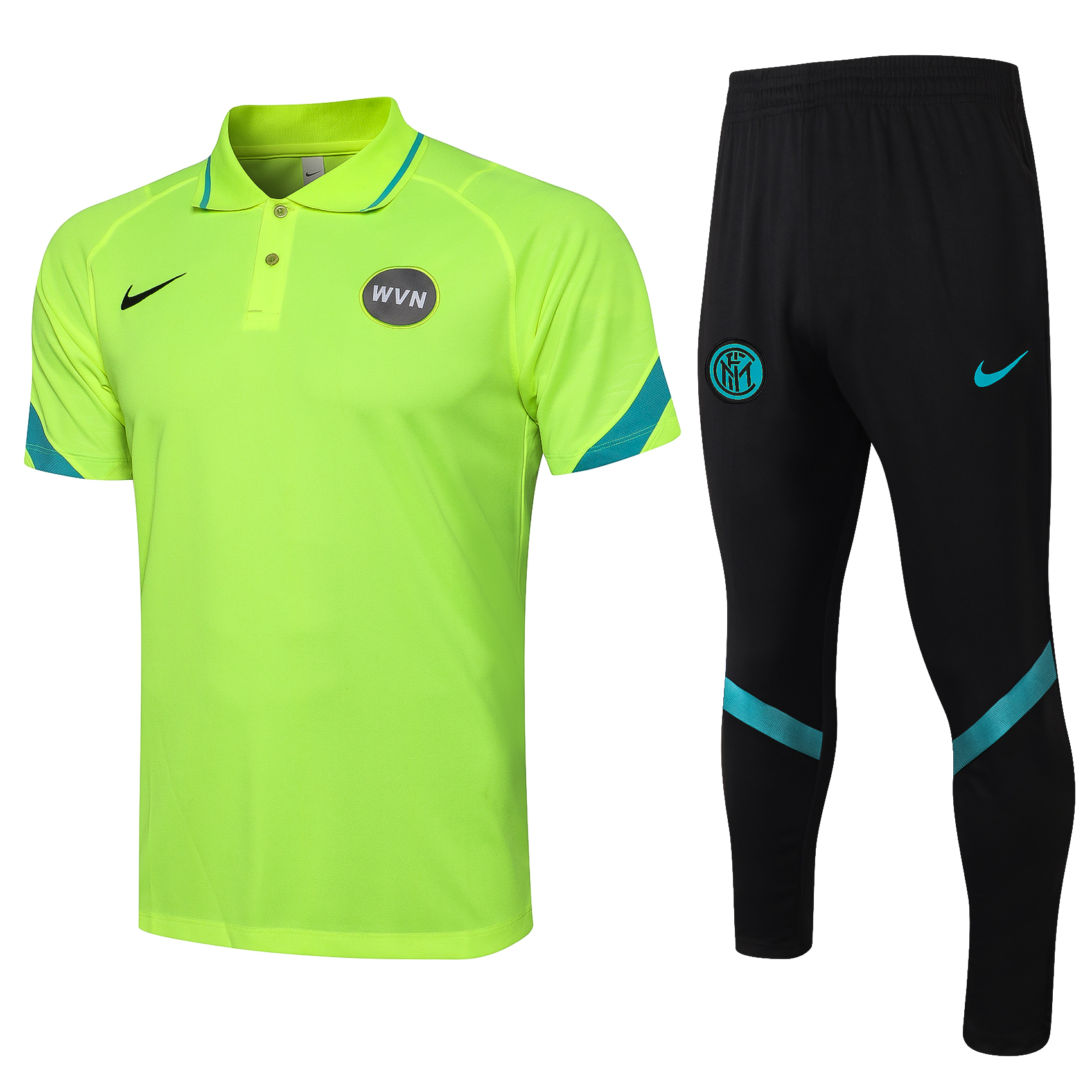 21-22 Inter Milan Green Polo Training Tracksuit Thai Quality - leoleo123123