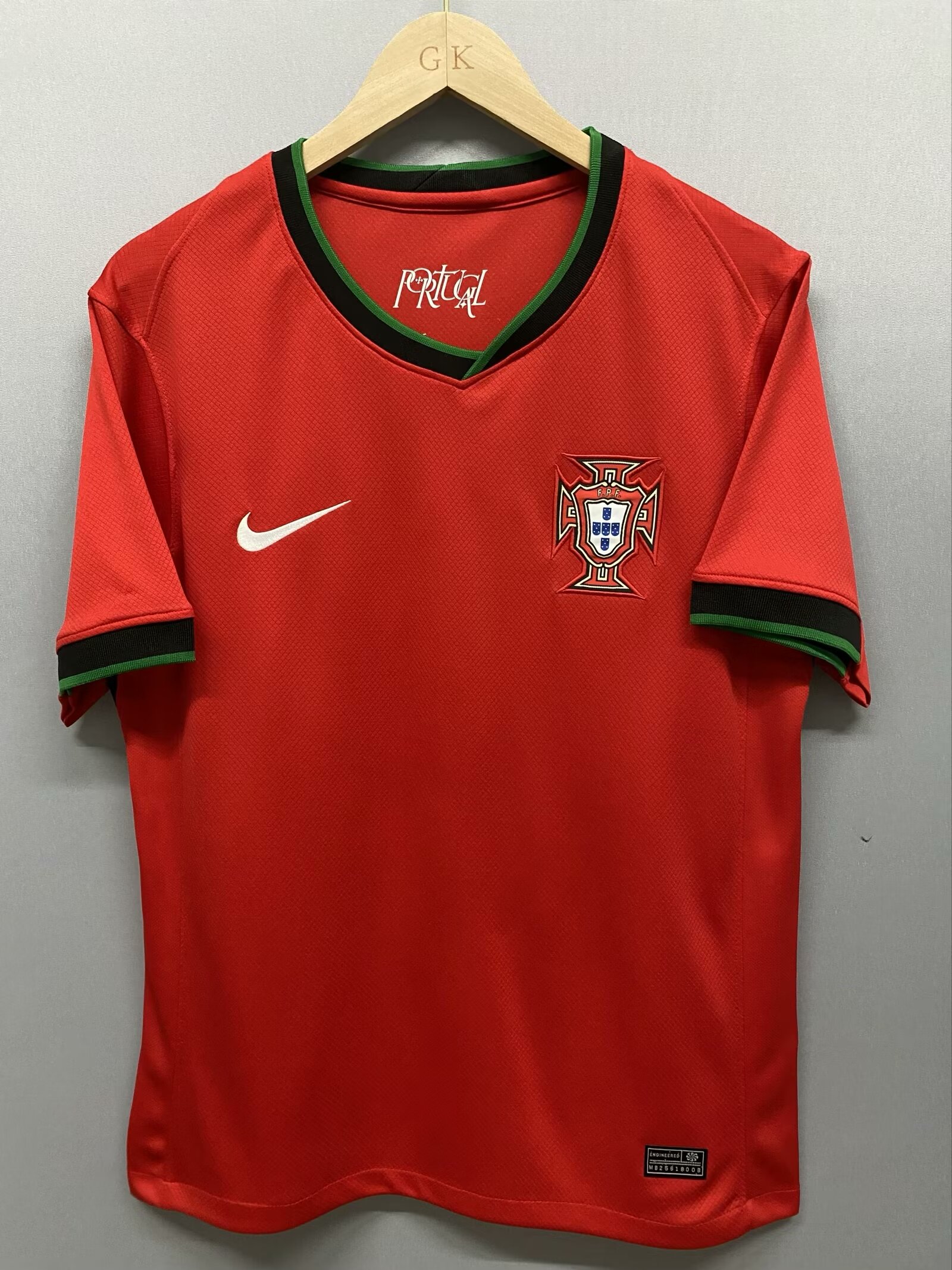 24/25 Portugal Home Soccer Jersey Fans Version xianfeng - leoleo123123