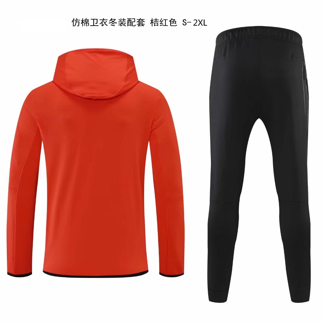 21/22 Nike Jacket Tracksuit Orange red Color - leoleo123123