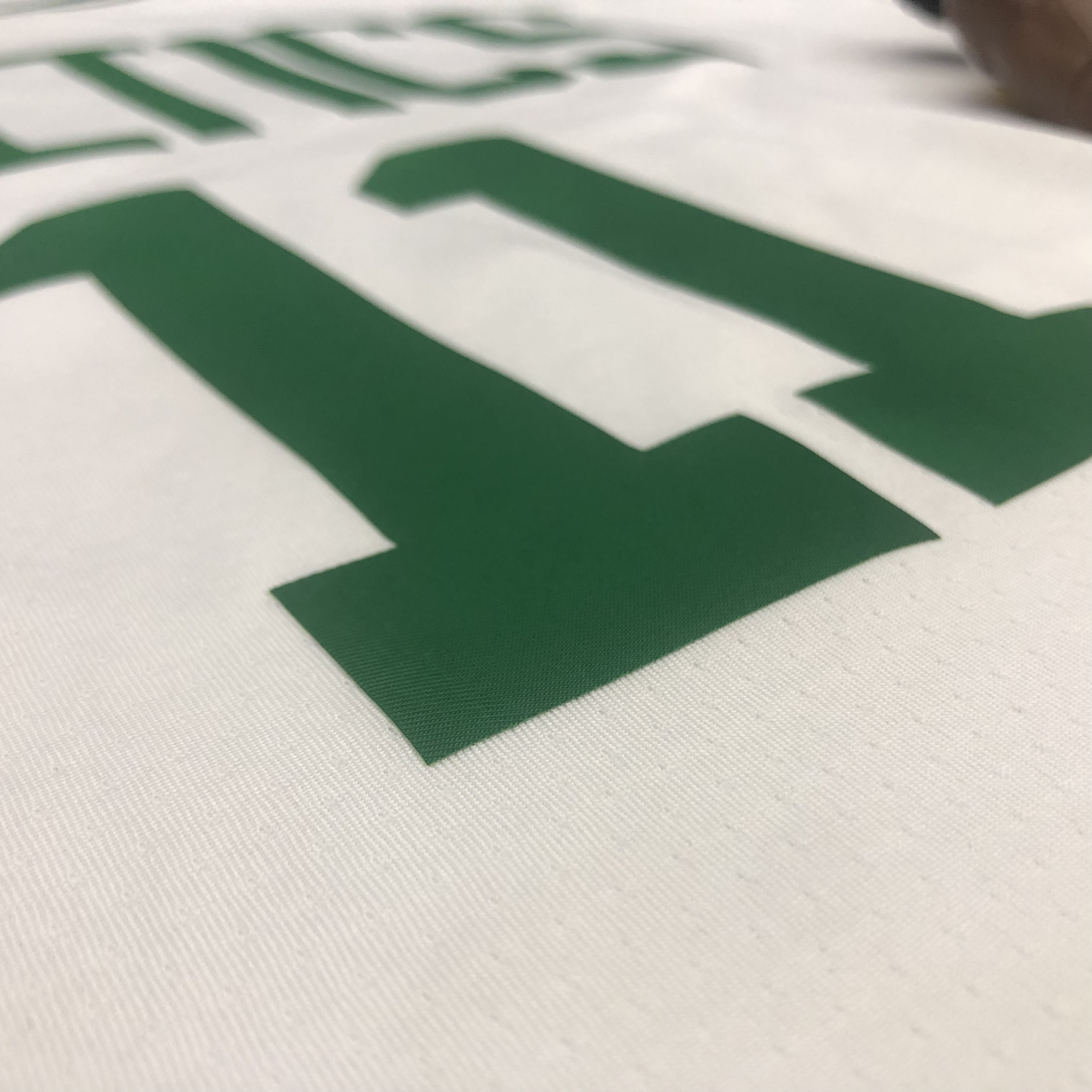 NBA Boston Celtics Retro White with Green Name #11 IRVING Jersey High Quality Name and Number Print - leoleo123123
