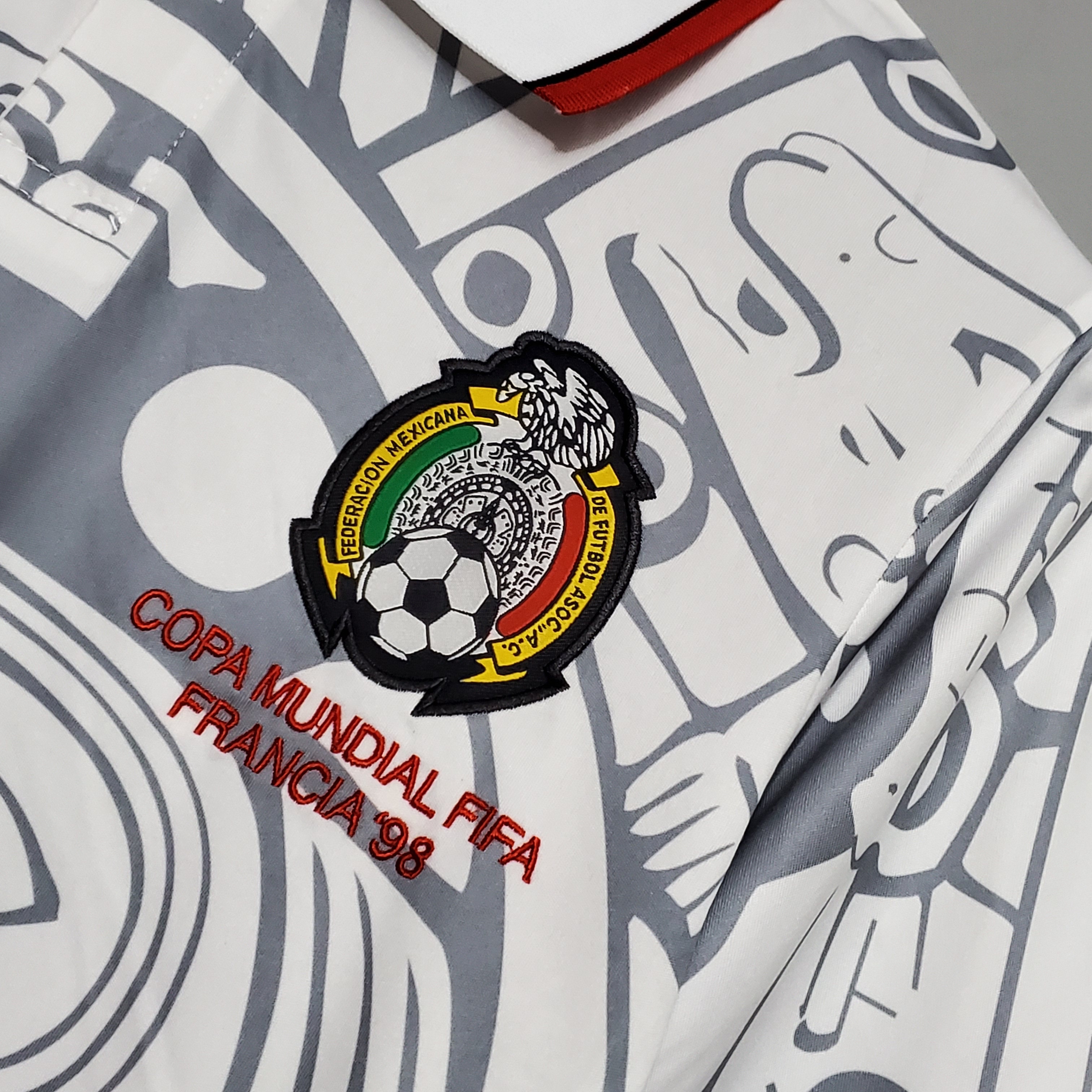 1998 Mexico Away Retro Jersey Fans Version - leoleo123123
