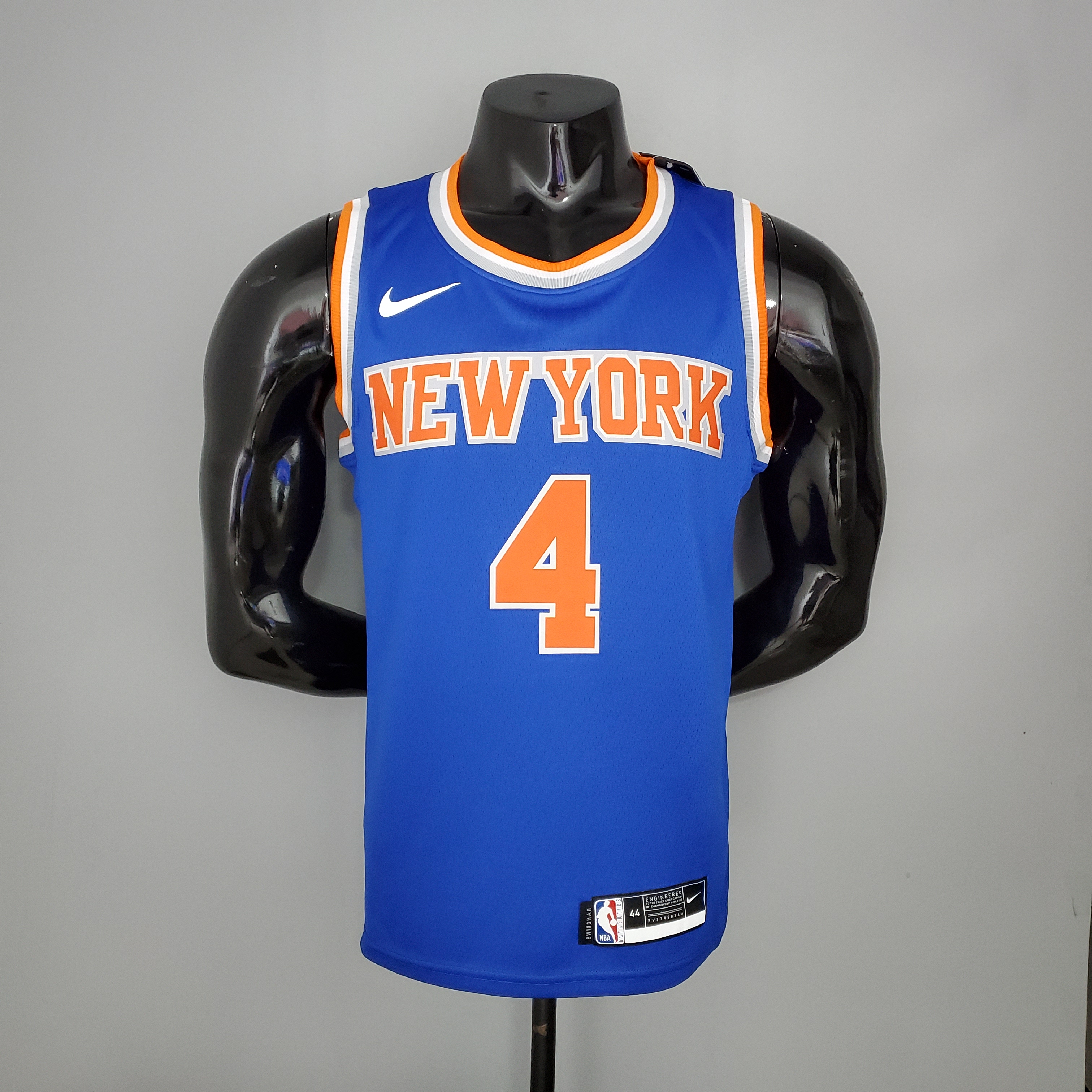 NBA Men New York Knicks Blue #4 ROSE Jersey High Quality Name and Number Print - leoleo123123