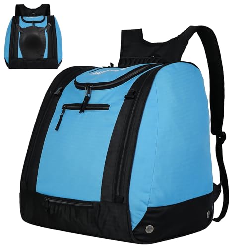 AUMTISC Ski Boot Bag Ski Backpack- Snowboard Boots Bag ski boot backpack for Flying Air Gloves Jacket Goggles(1886) - leoleo123123
