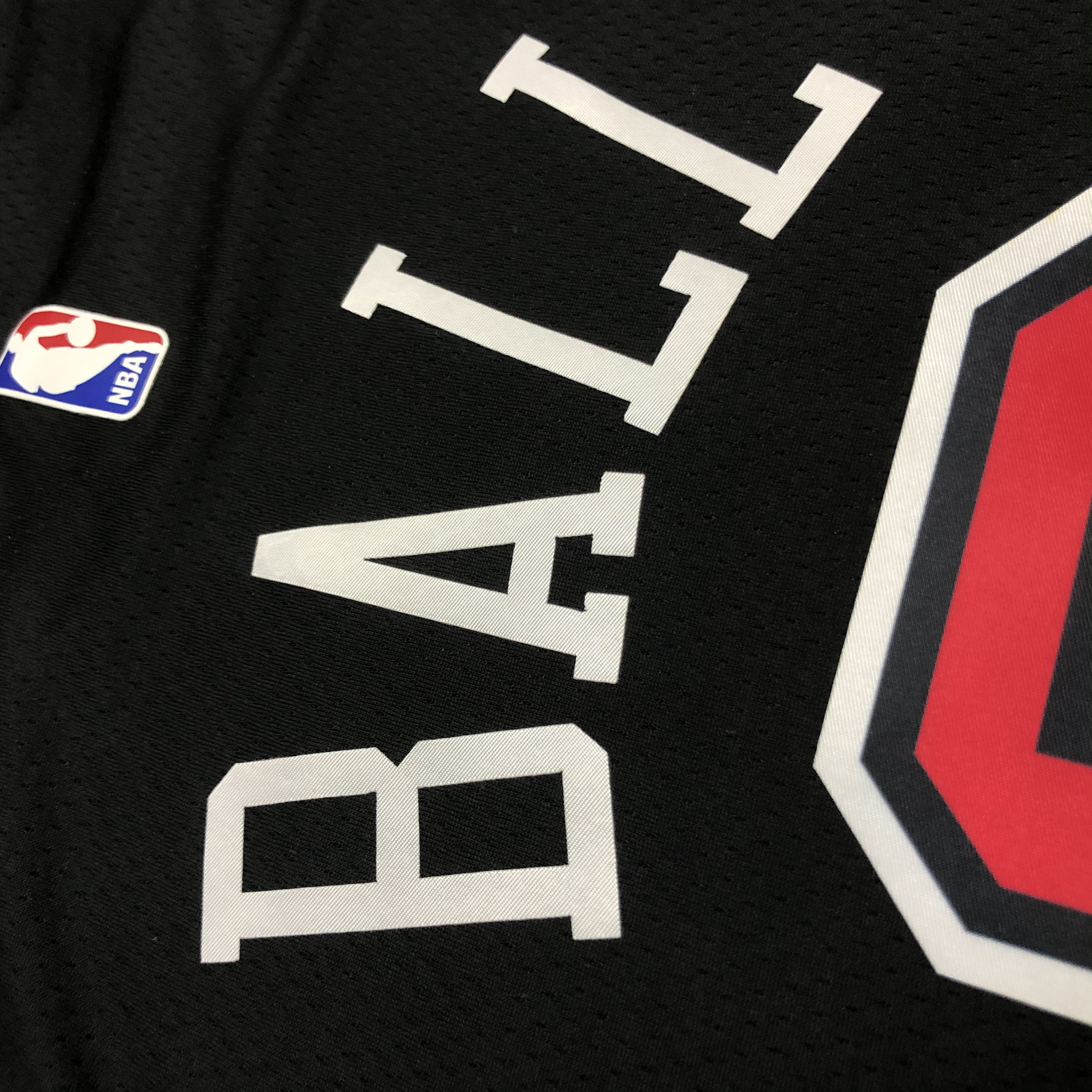NBA Men Chicago Bulls Black #2 BALL Jersey High Quality Name and Number Print - leoleo123123