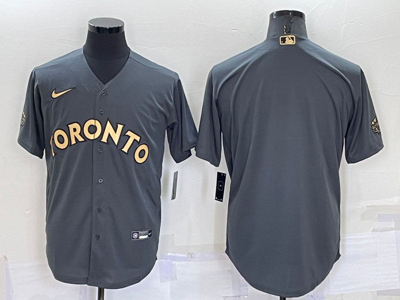Toronto Blue Jays Vladimir Grey Baseball Jersey - leoleo123123