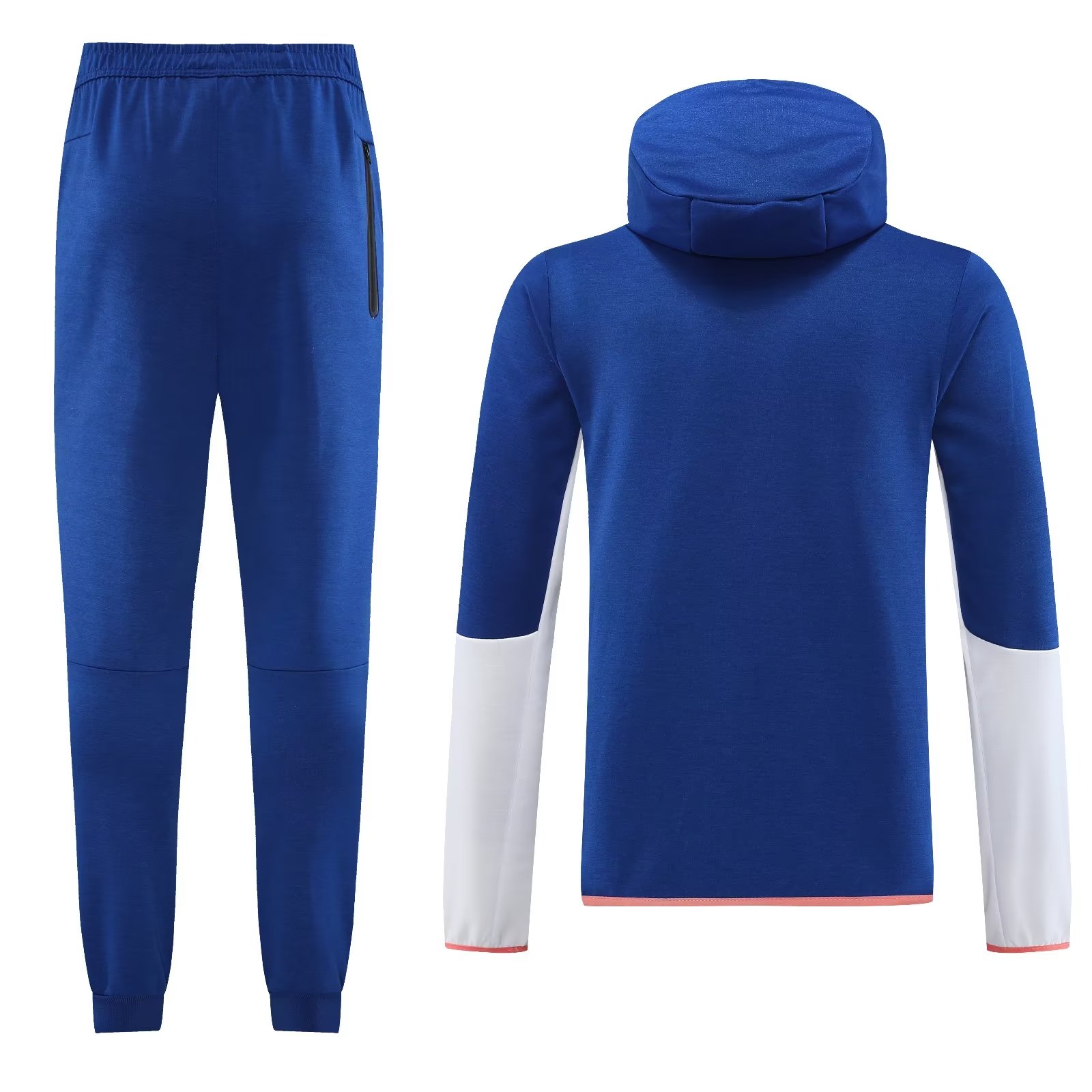 23/24 Nike Jacket Tracksuit White And Blue Color - leoleo123123