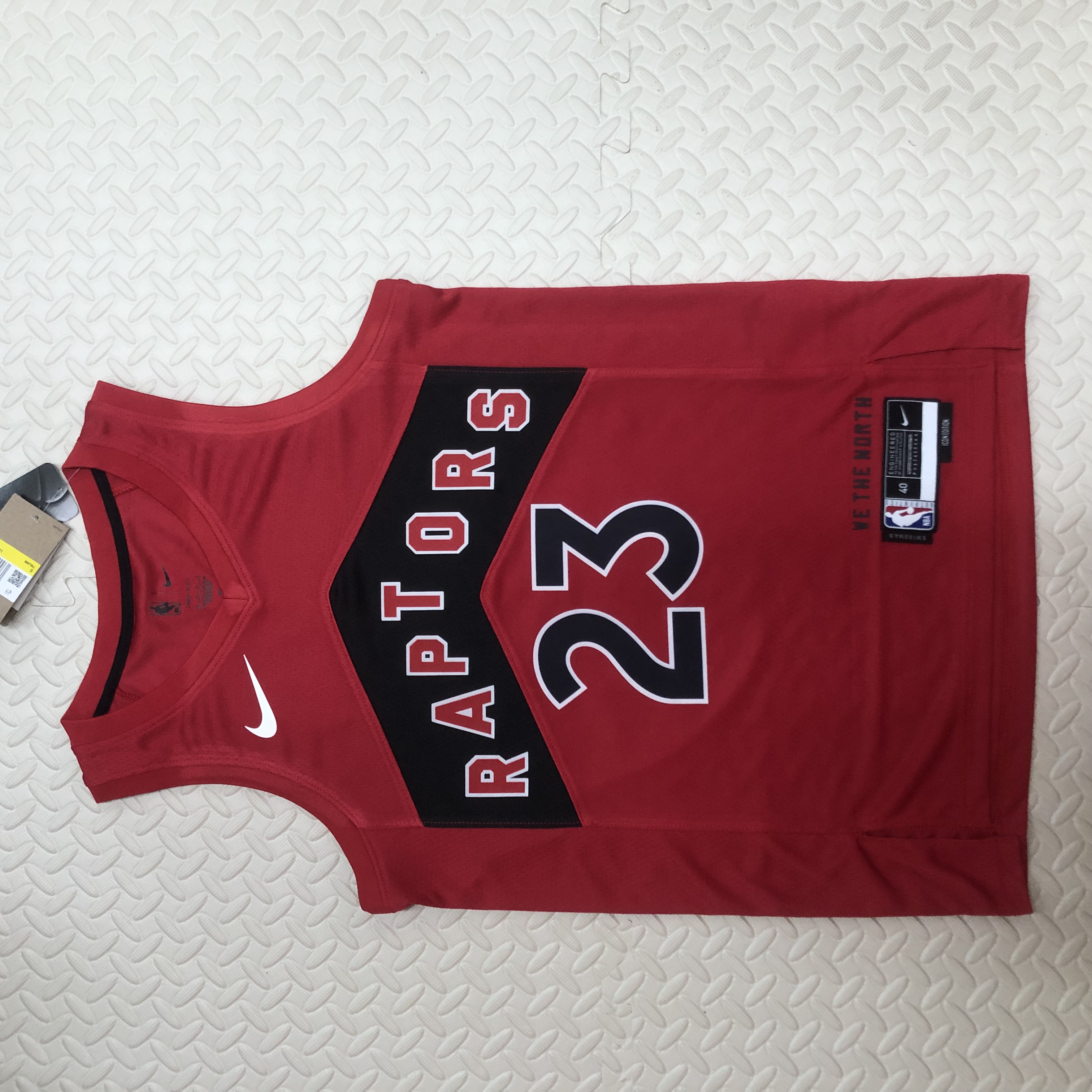 NBA Men Toronto Raptors Red #23 VANVLEET Jersey High Quality Name and Number Print - leoleo123123