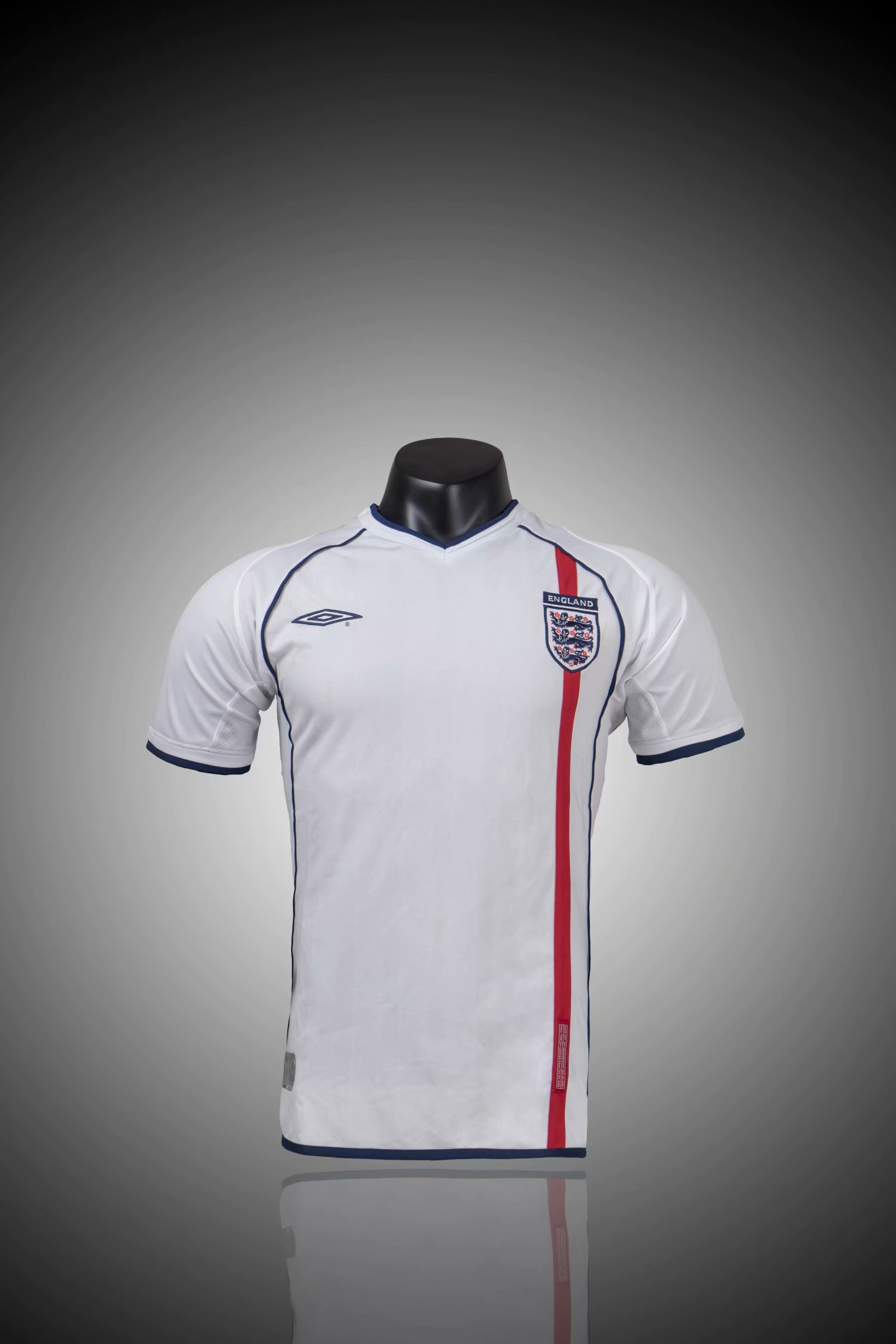 2002 England Home Retro Jersey - leoleo123123