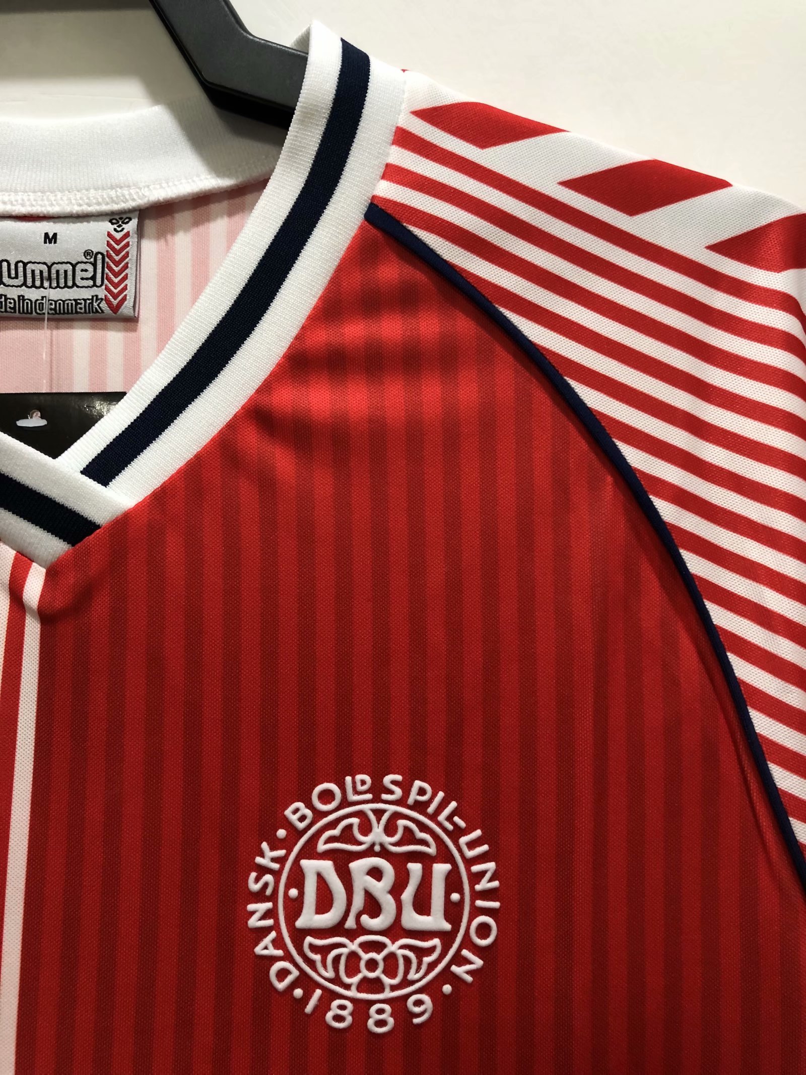 1986 Denmark Home Retro Jersey - leoleo123123