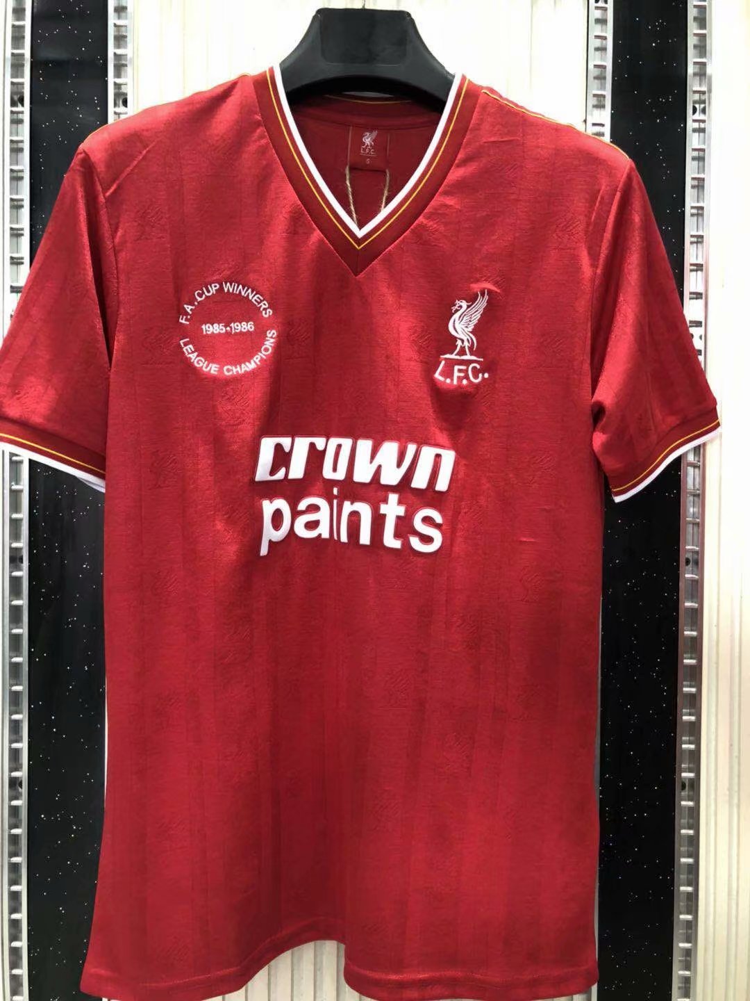 85-86 Liverpool Home Retro Jersey - leoleo123123