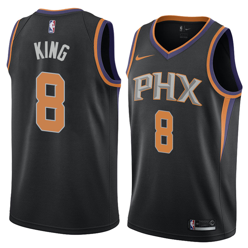 NBA Men Phoenix Suns Black #8 KING Jersey High Quality Name and Number Print - leoleo123123