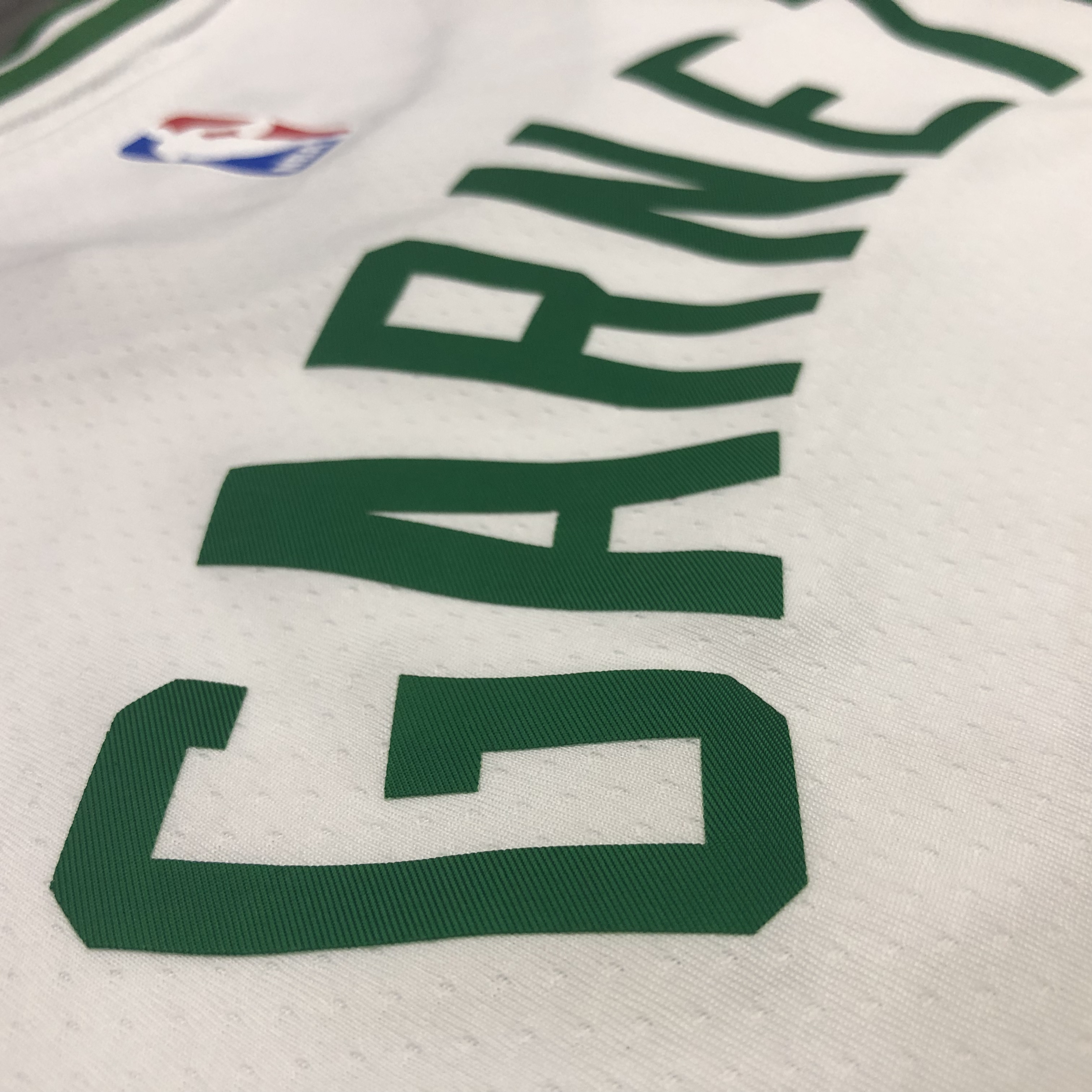 NBA Boston Celtics Retro White with Green Name #5 GARNETT Jersey High Quality Name and Number Print - leoleo123123