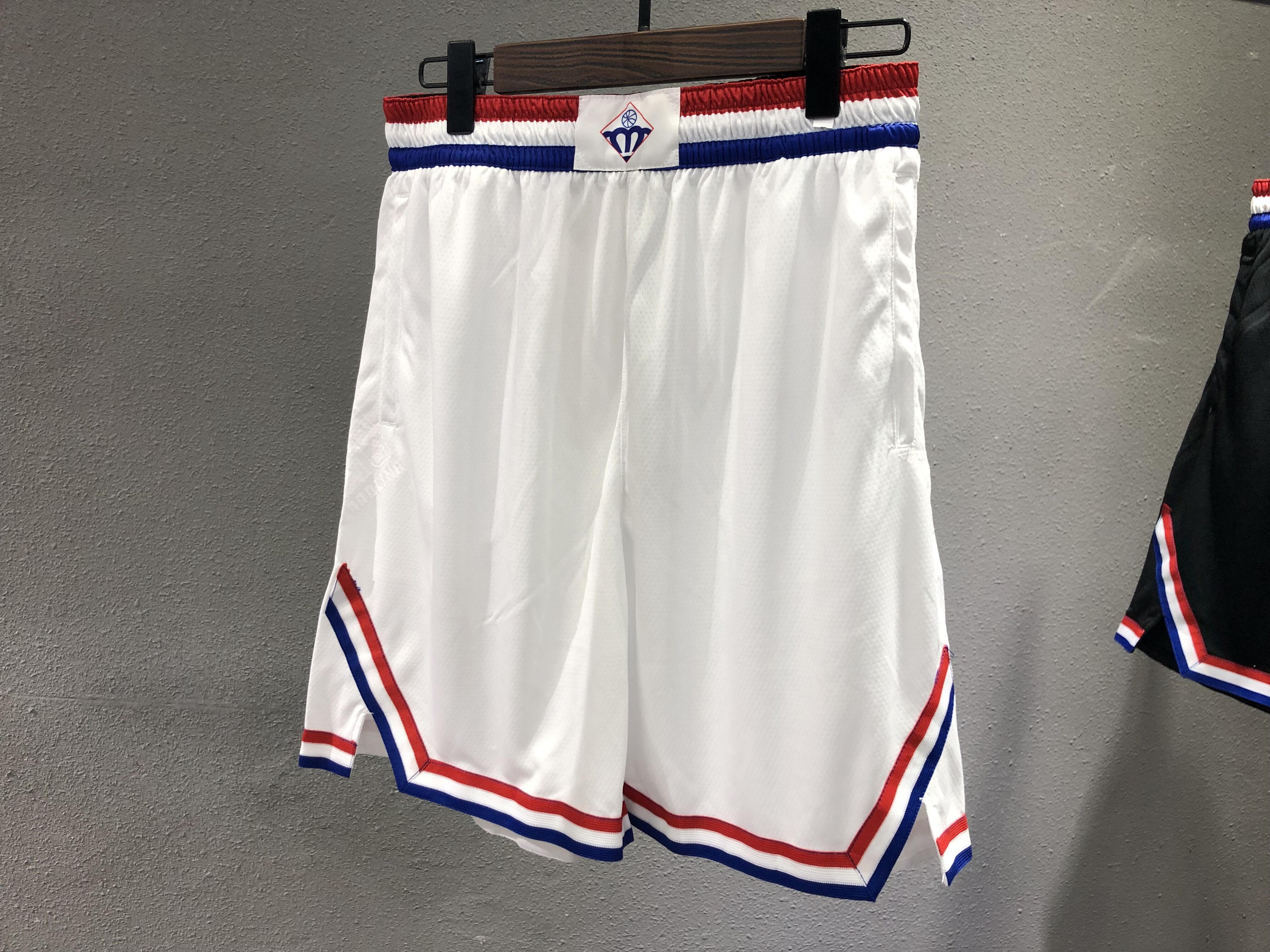 NBA Men 2019 All Star Jerseys White Pant Short High Quality Name and Number Print - leoleo123123