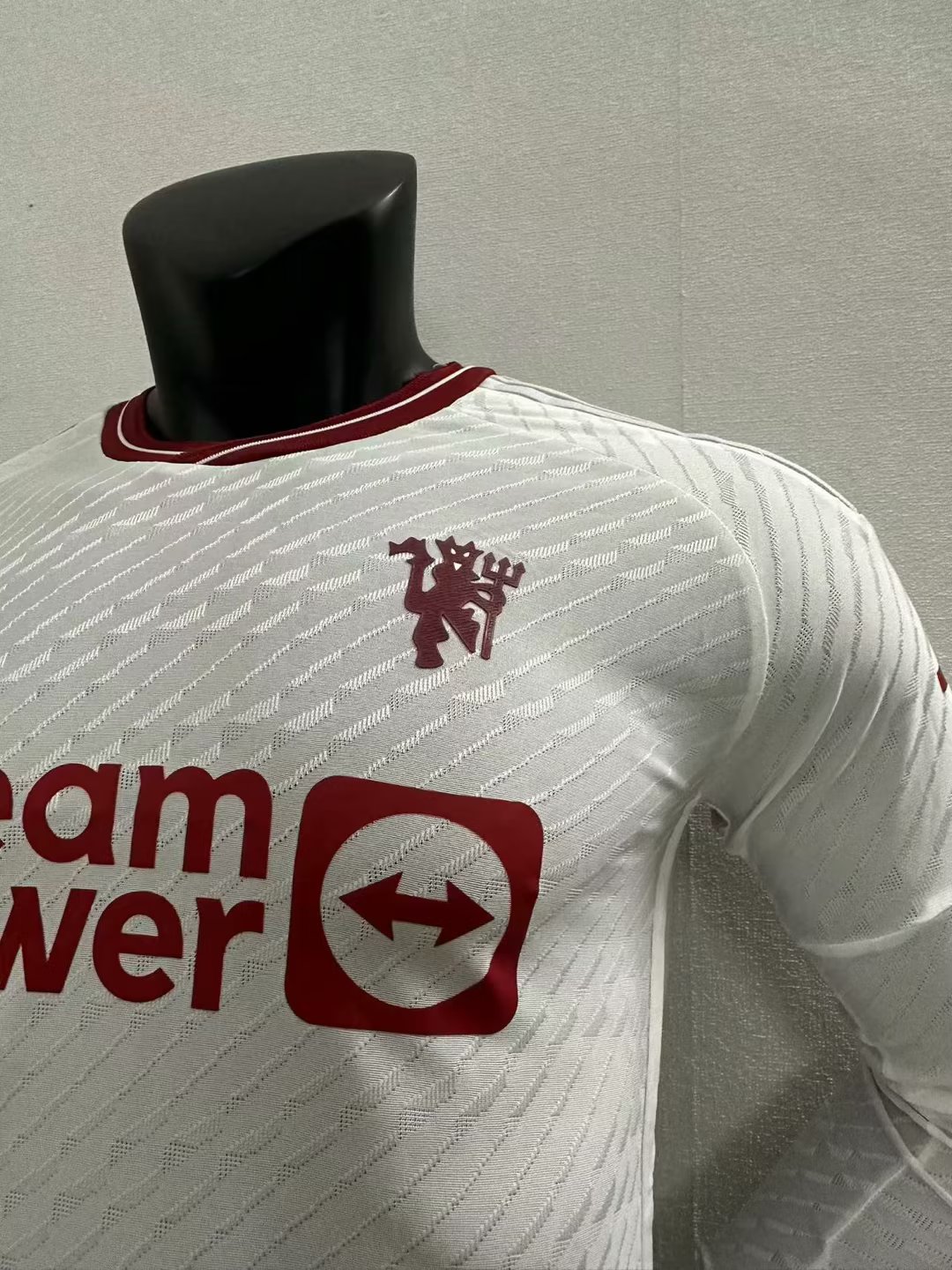23/24 Man United Third Jersey Long Sleeve Player Version 1:1 Quality - leoleo123123