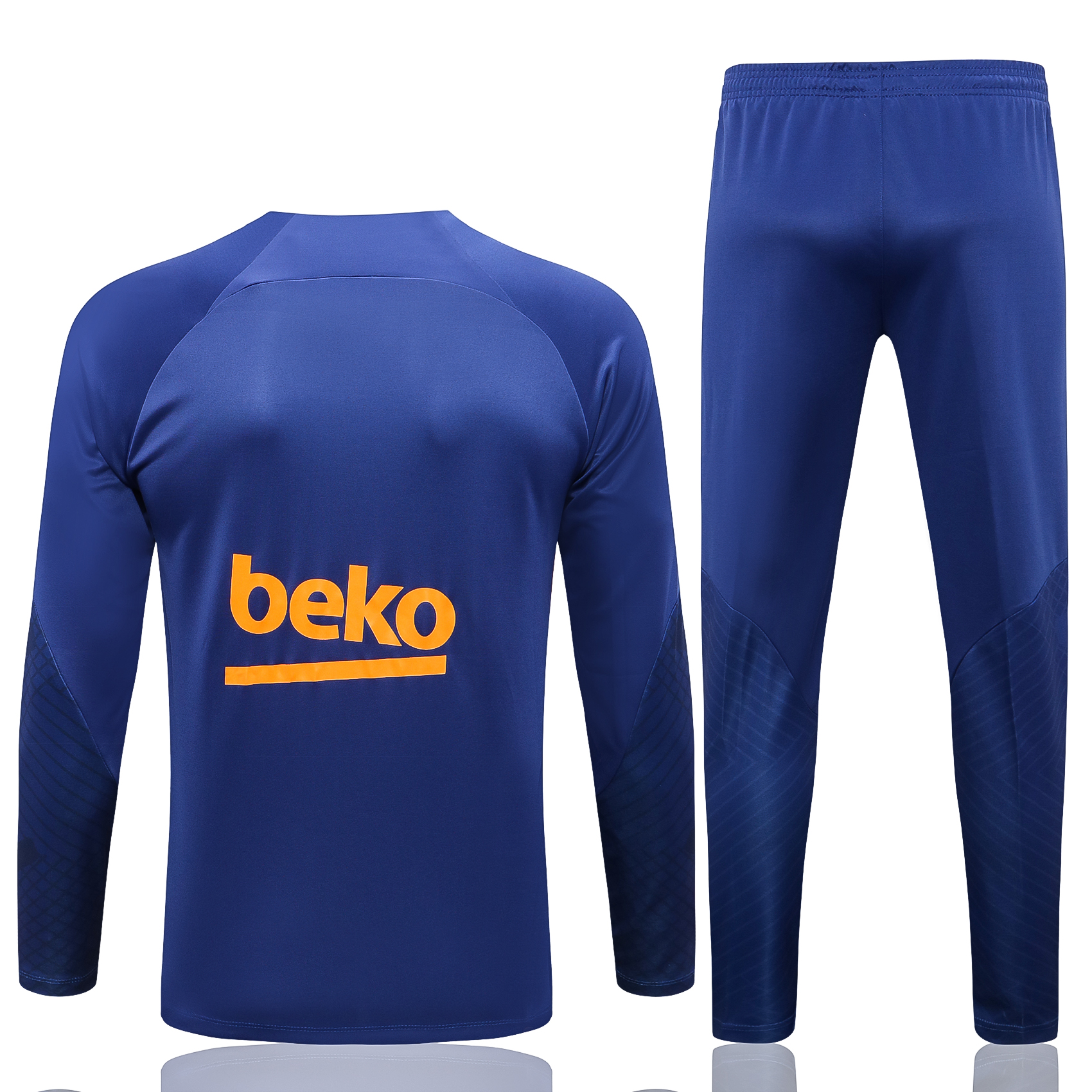 22-23 Barcelona Blue Sweater Tracksuit Thai Quality - leoleo123123