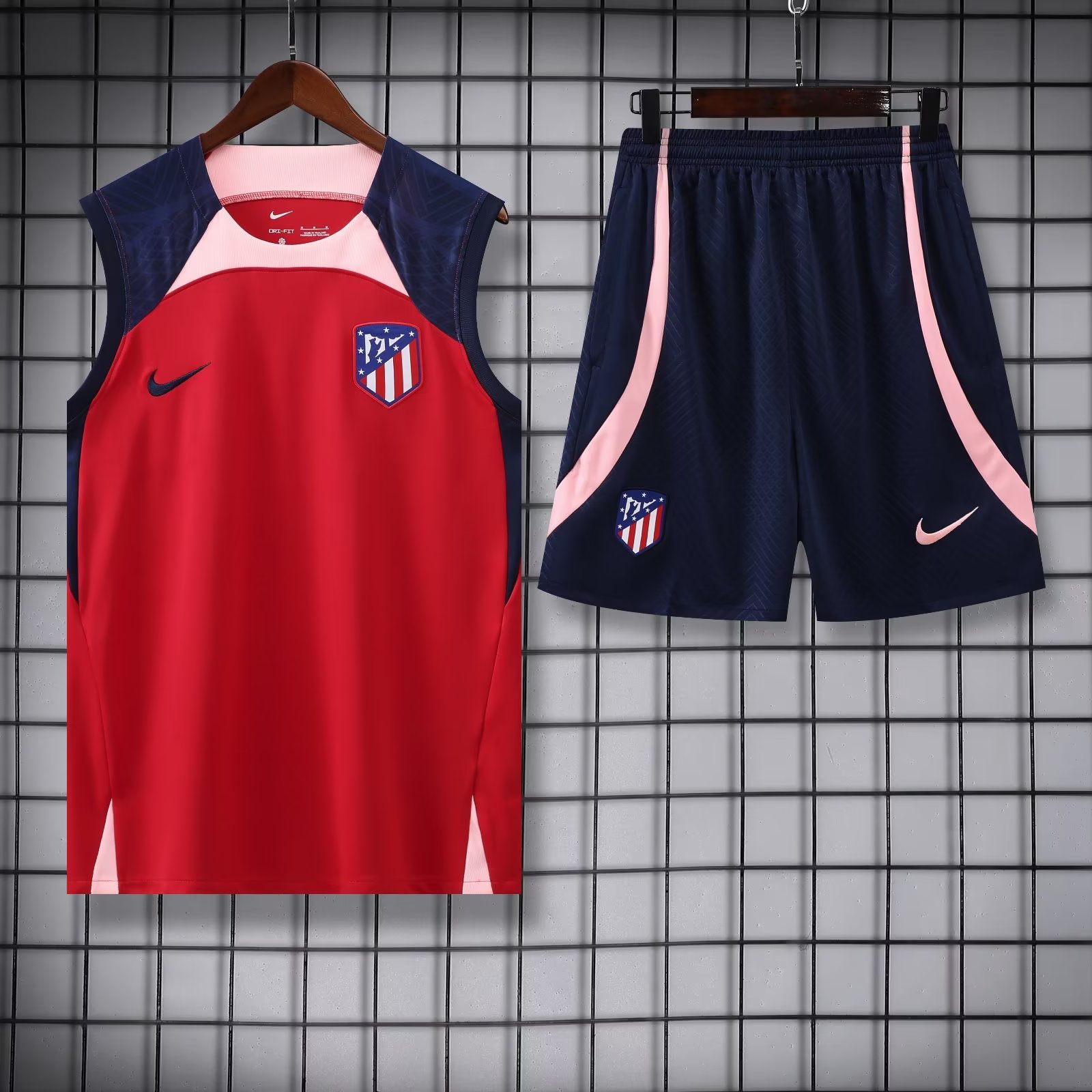 23/24 At Madrid Red Training Vest Training suit - leoleo123123