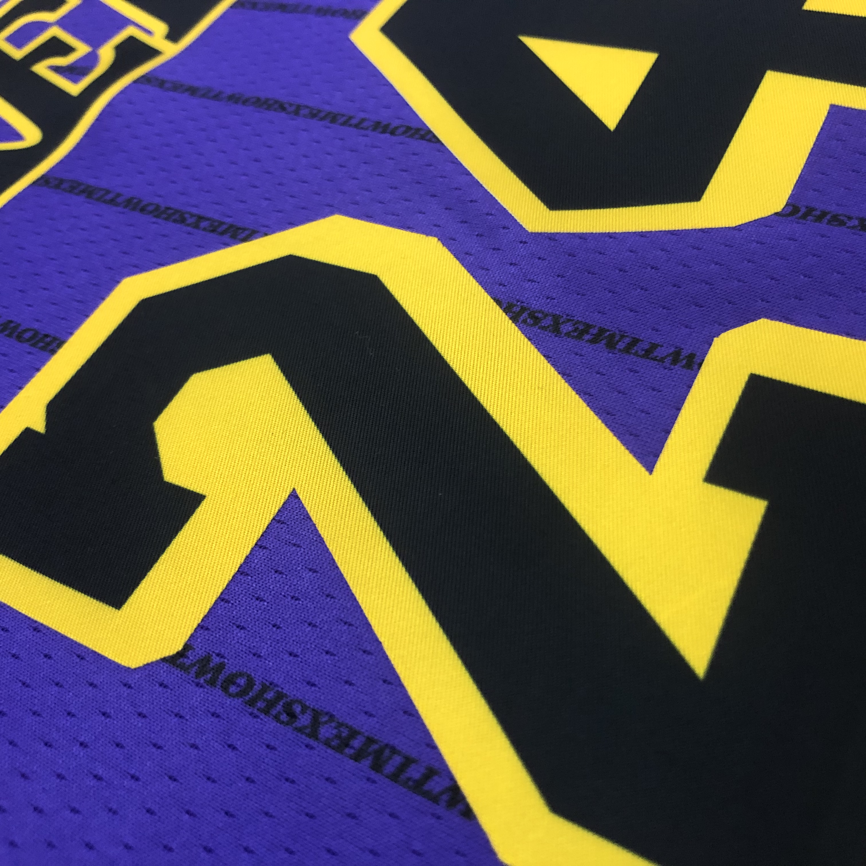 NBA Men Los Angeles Lakers Retro Purple with Black Lines #24 BRYANT Round Neck Jersey High Quality Name and Number Print - leoleo123123