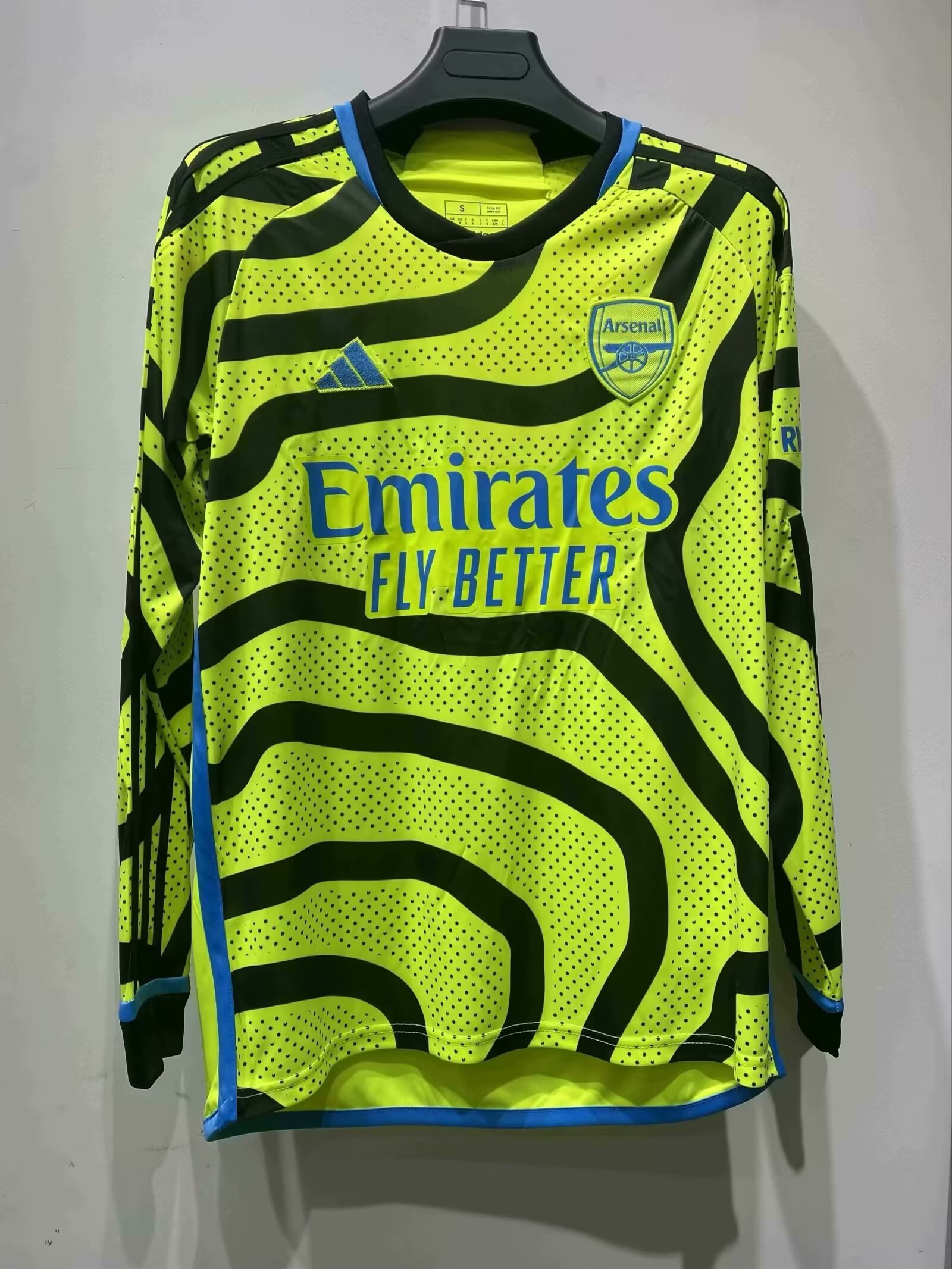 23/24 Arsenal Away Jersey Fans Version Long Sleeve - leoleo123123