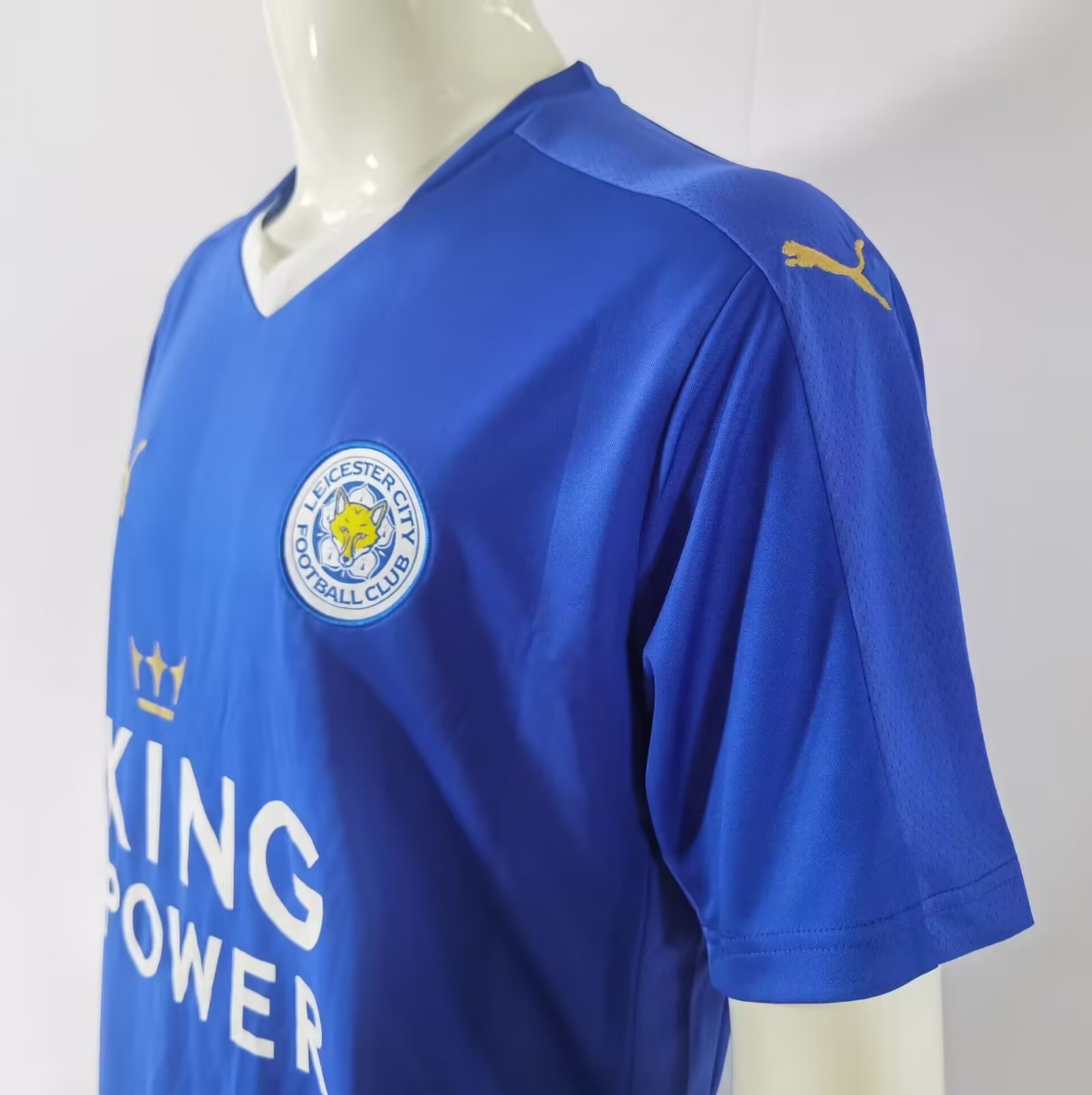 15/16 Leicester Home Retro Jersey Fans Version - leoleo123123