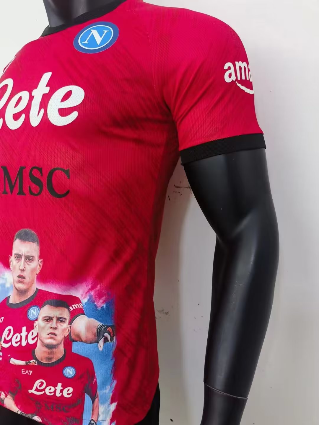 22/23 Napoli Special Jersey Red Player Version - leoleo123123