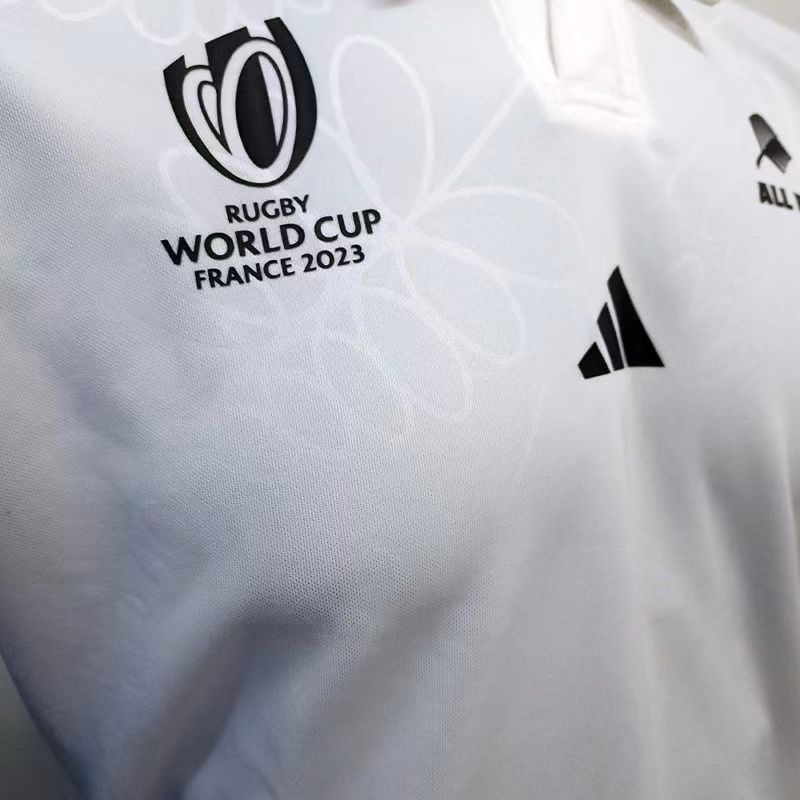 Rugby World Cup 2023 New Zealand All Black Away Rugby Jersey High Quality - leoleo123123
