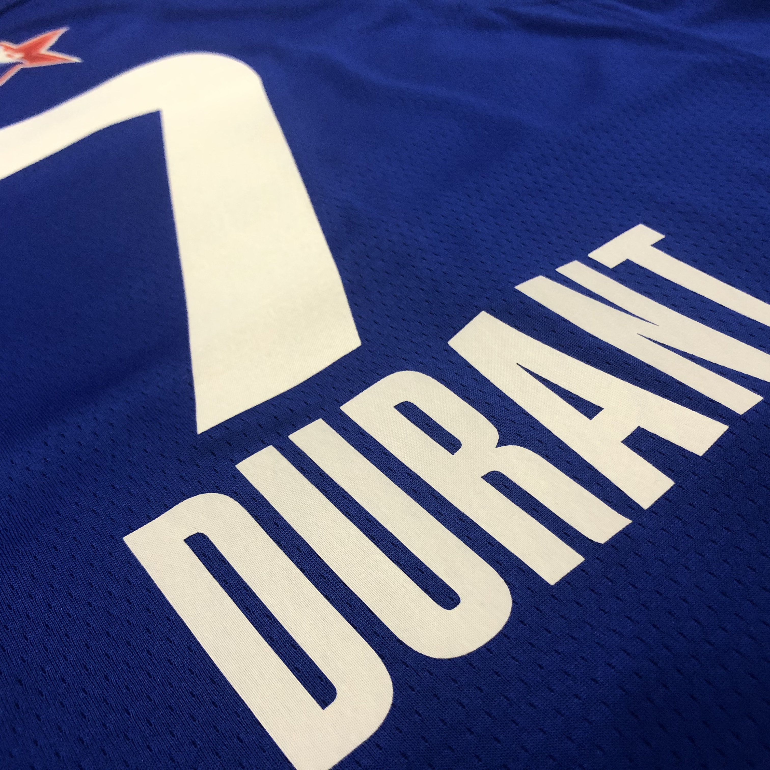 NBA Men 2021 All Star Jerseys Blue #7 DURANT Jersey High Quality Name and Number Print - leoleo123123