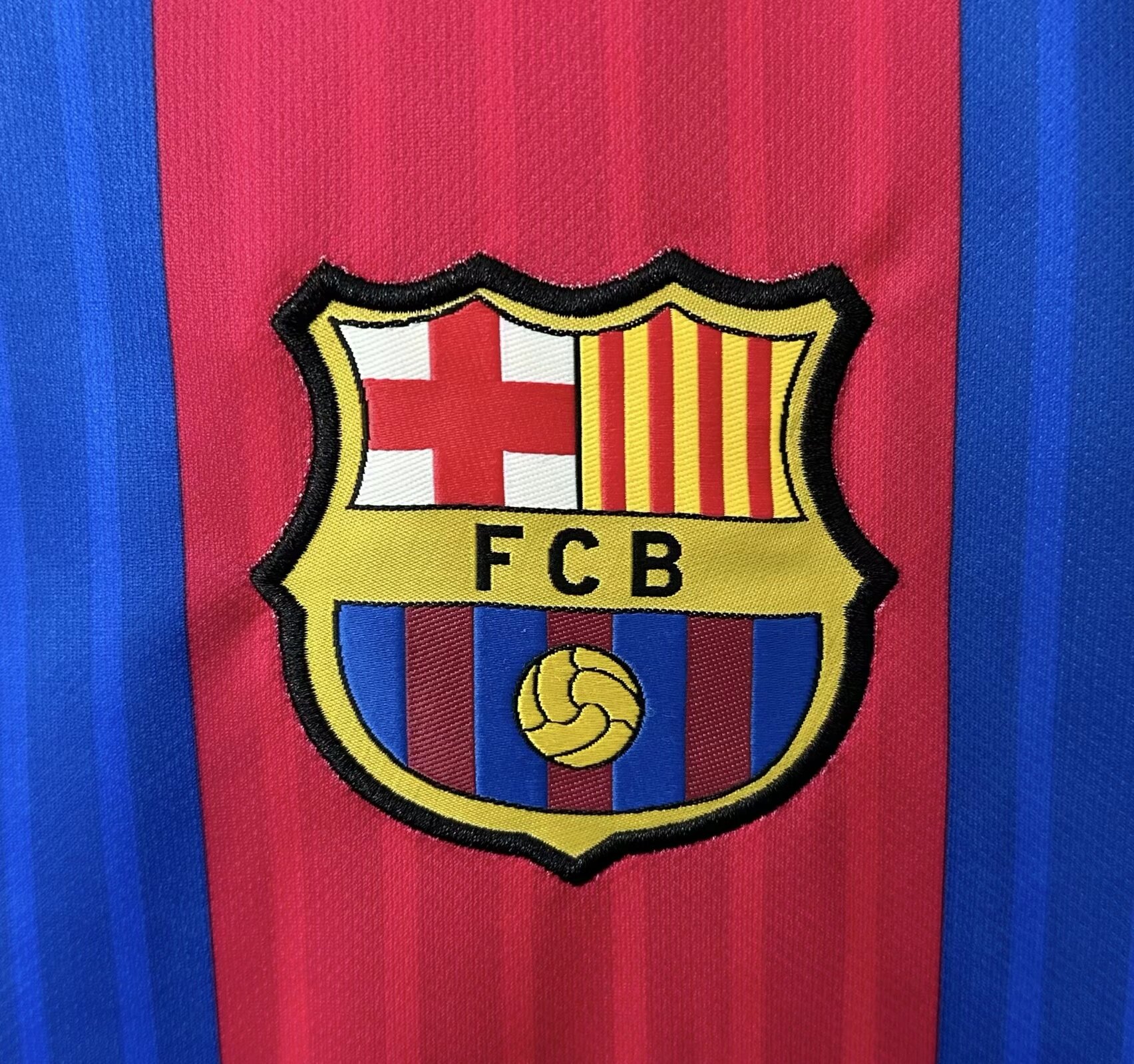 16/17 Barcelona Home Retro Jersey Long Sleeve - leoleo123123