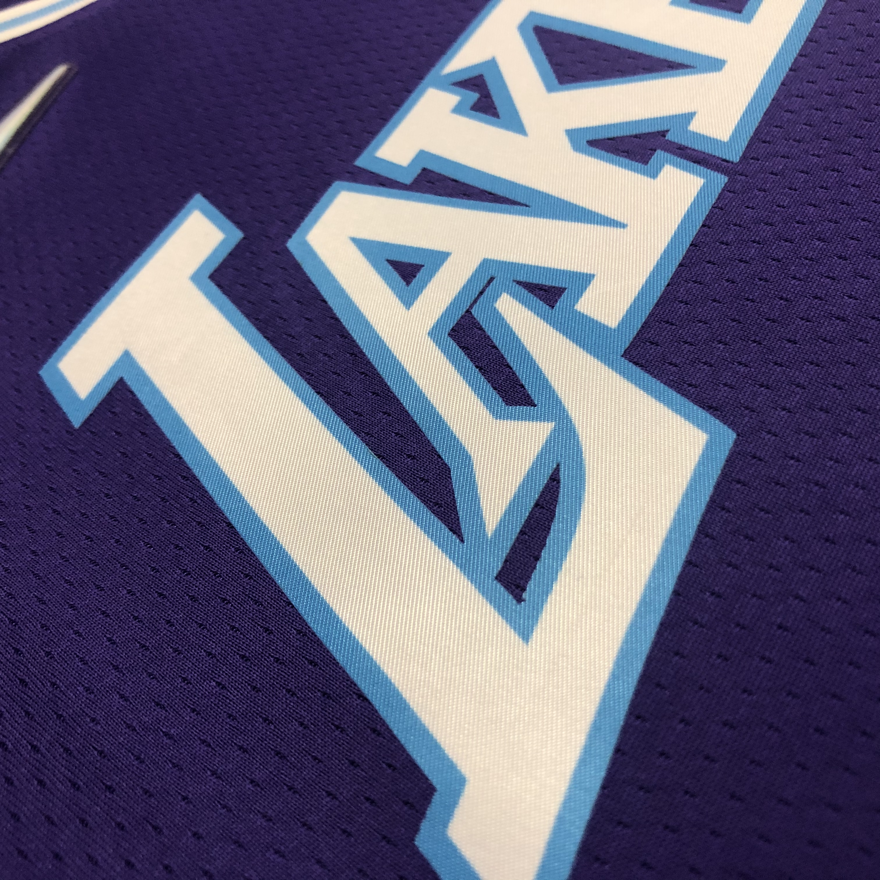 NBA Season 2022 75th Anniversary Los Angeles Lakers Purple Round Neck #39 HOWARD Jersey High Quality Name and Number Print - leoleo123123