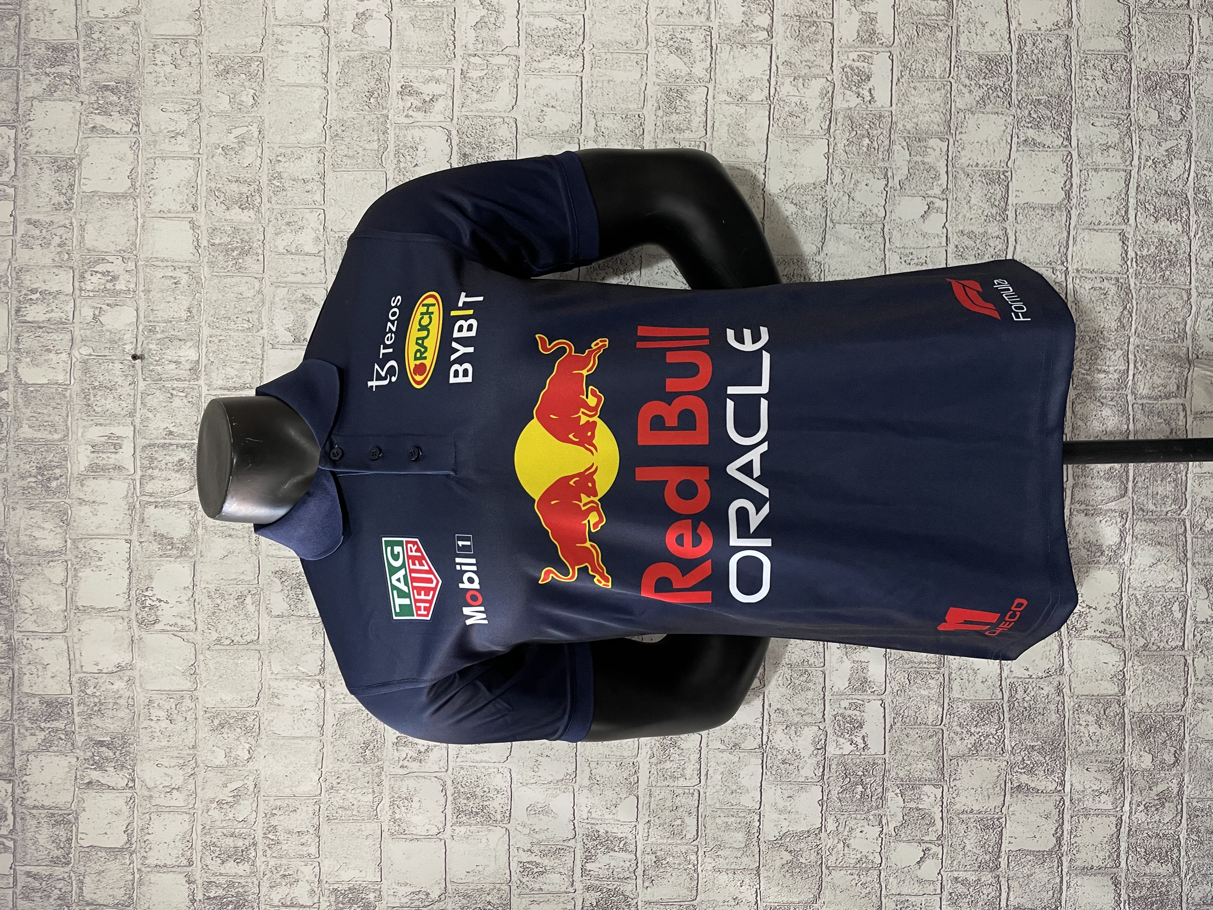2022 Red Bull Racing Dark Blue F1 Team POLO T-Shirt - leoleo123123