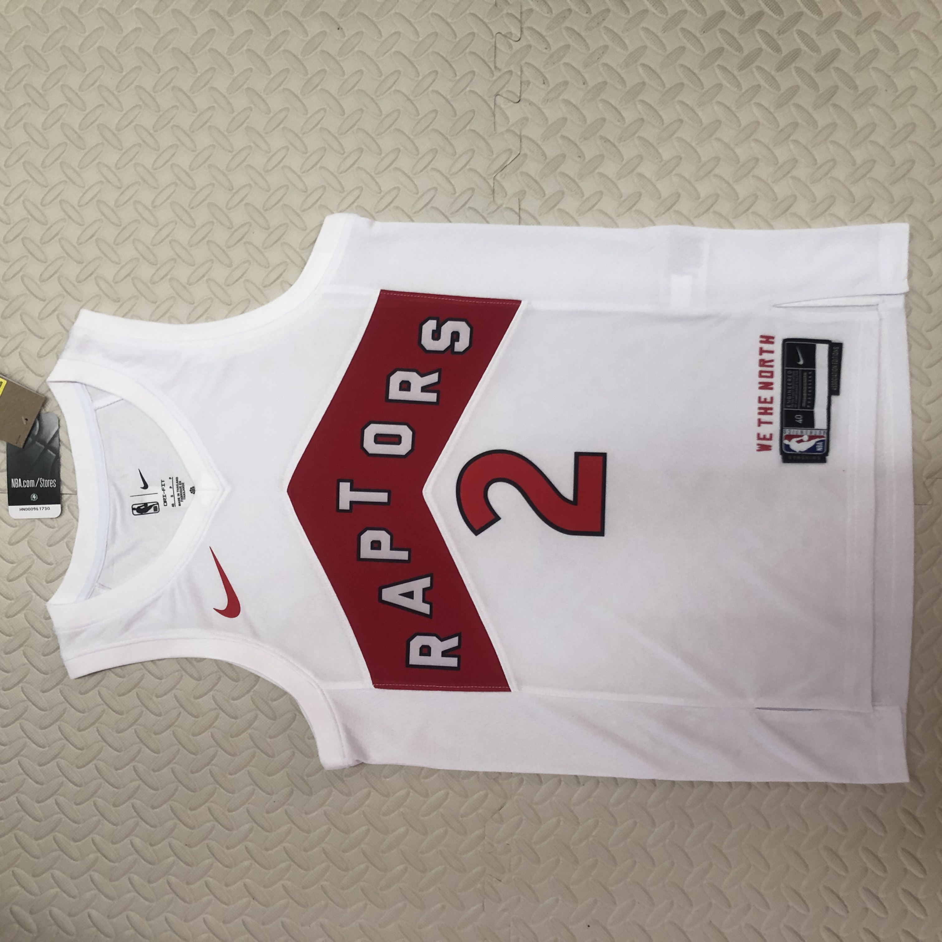 NBA Men Toronto Raptors White #2 LEONARD Jersey High Quality Name and Number Print - leoleo123123