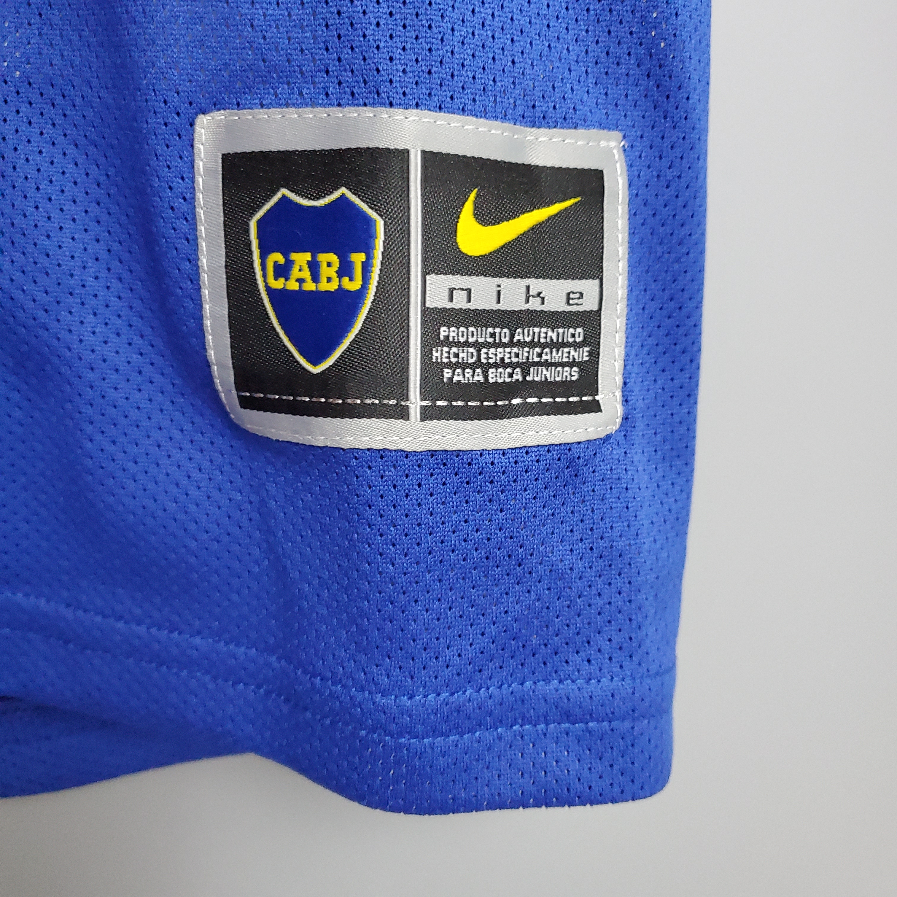 03/04 Boca Home Retro Soccer Jersey Thai Quality - leoleo123123