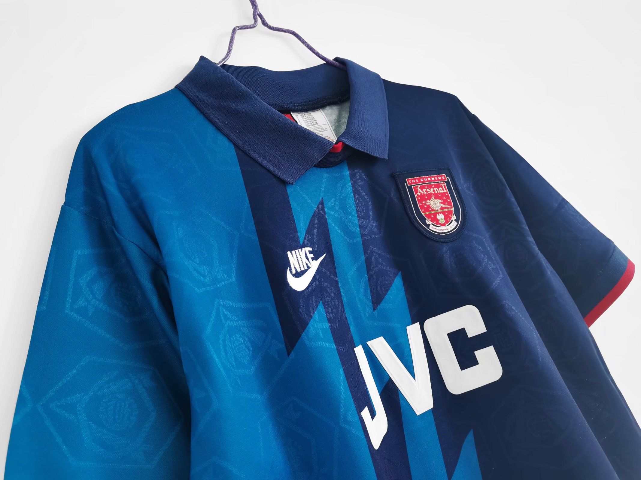 95-96 Arsenal Away Retro Jersey - leoleo123123