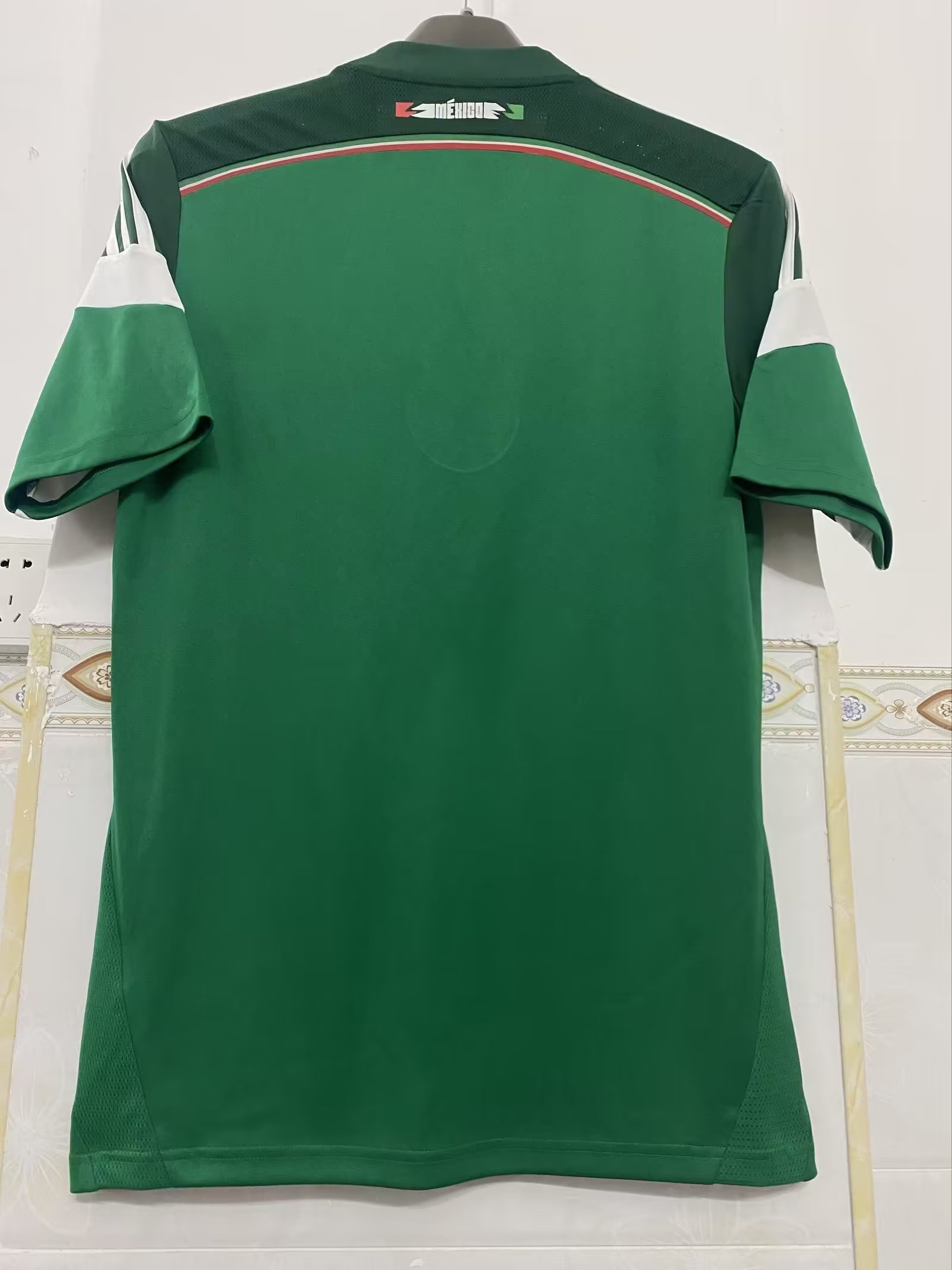 2014 Mexico Home Retro Jersey Fans Version - leoleo123123