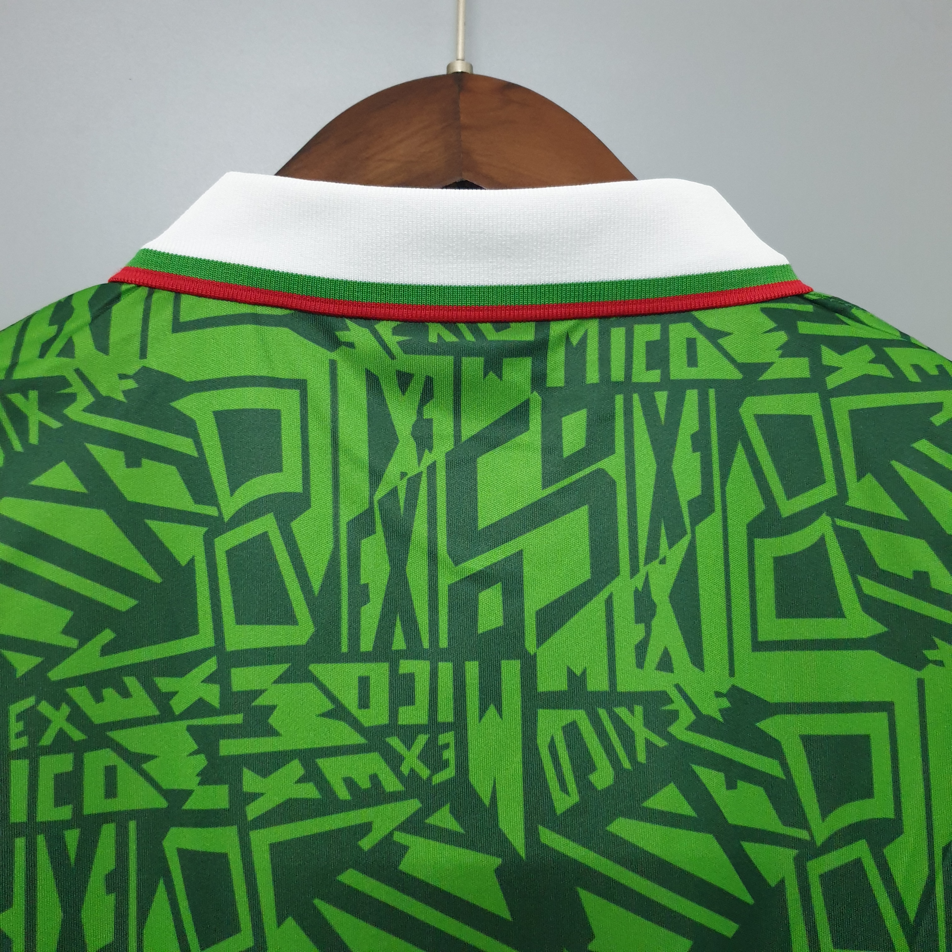 1994 Mexico Home Retro Jersey Fans Version - leoleo123123