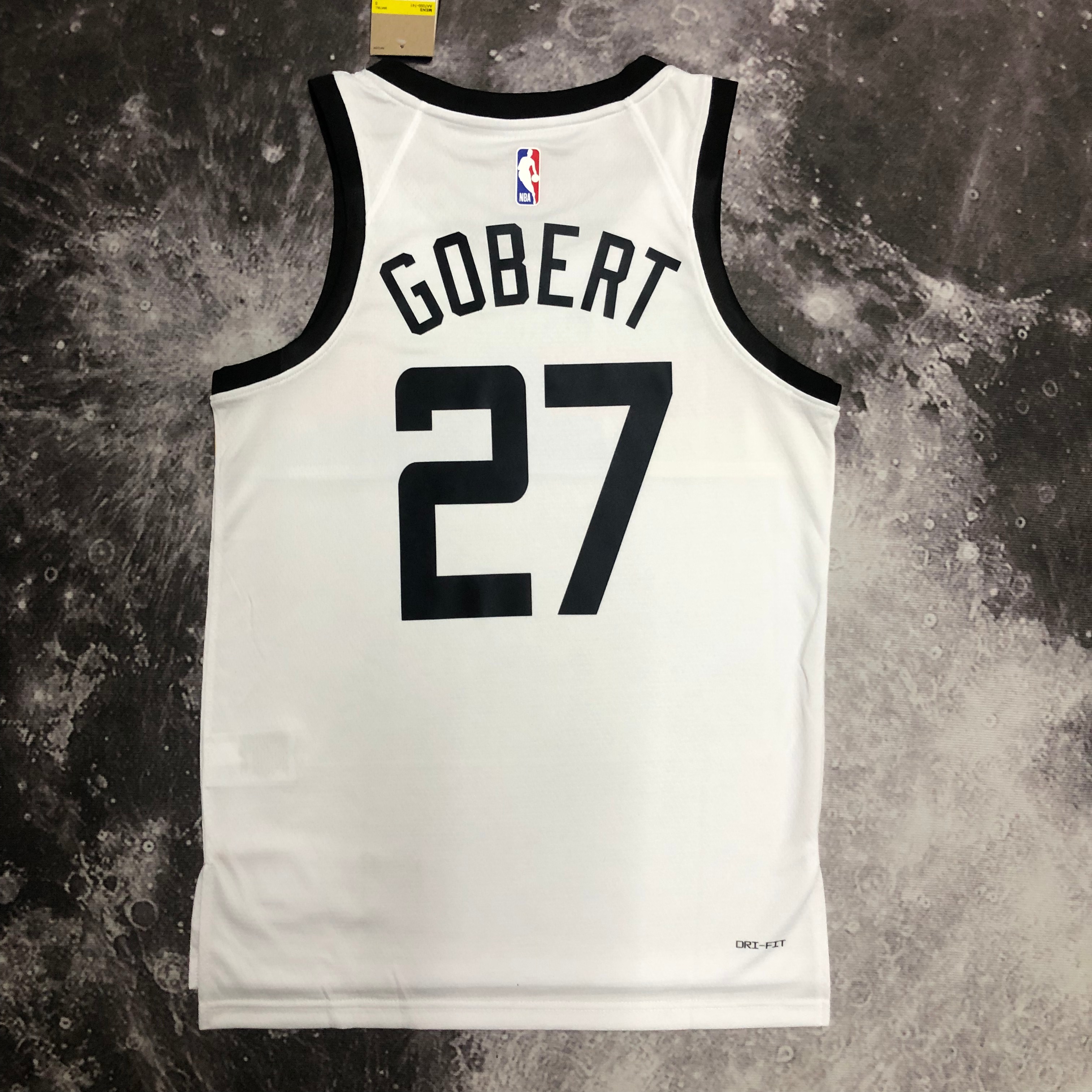 NBA Men Season 2023 Minnesota Timberwolves White #27 GOBERT Jersey High Quality Name and Number Print - leoleo123123