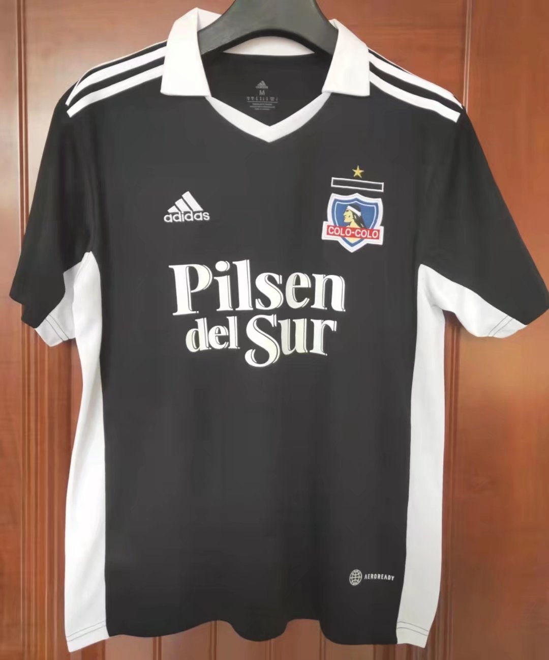 22/23 Colo-Colo Away Black Fans Soccer Jersey - leoleo123123