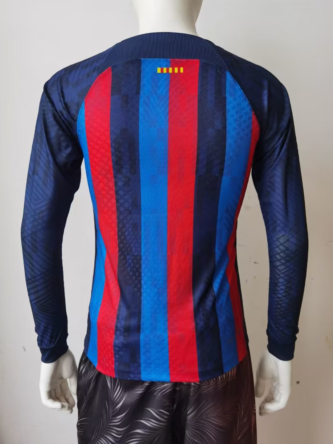 22/23 Barcelona Home Jersey Long Sleeve Player Version 1:1 Quality - leoleo123123