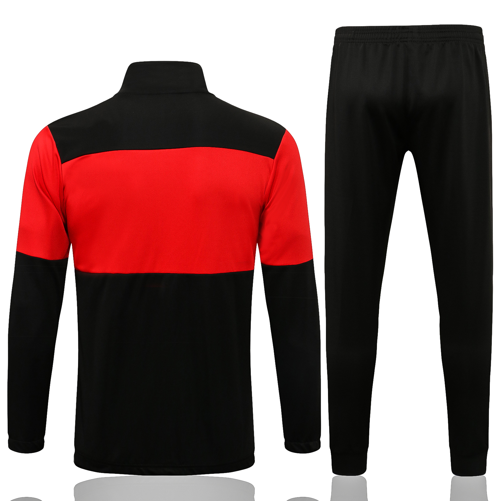 21-22 Ac Milan Black and Red Jacket Tracksuit Thai Quality - leoleo123123