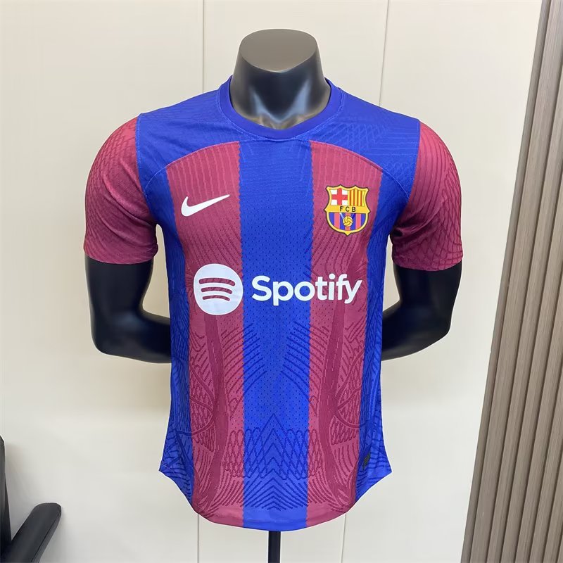 23/24 Barcelona Home Jersey Player Version 1:1 Quality - leoleo123123