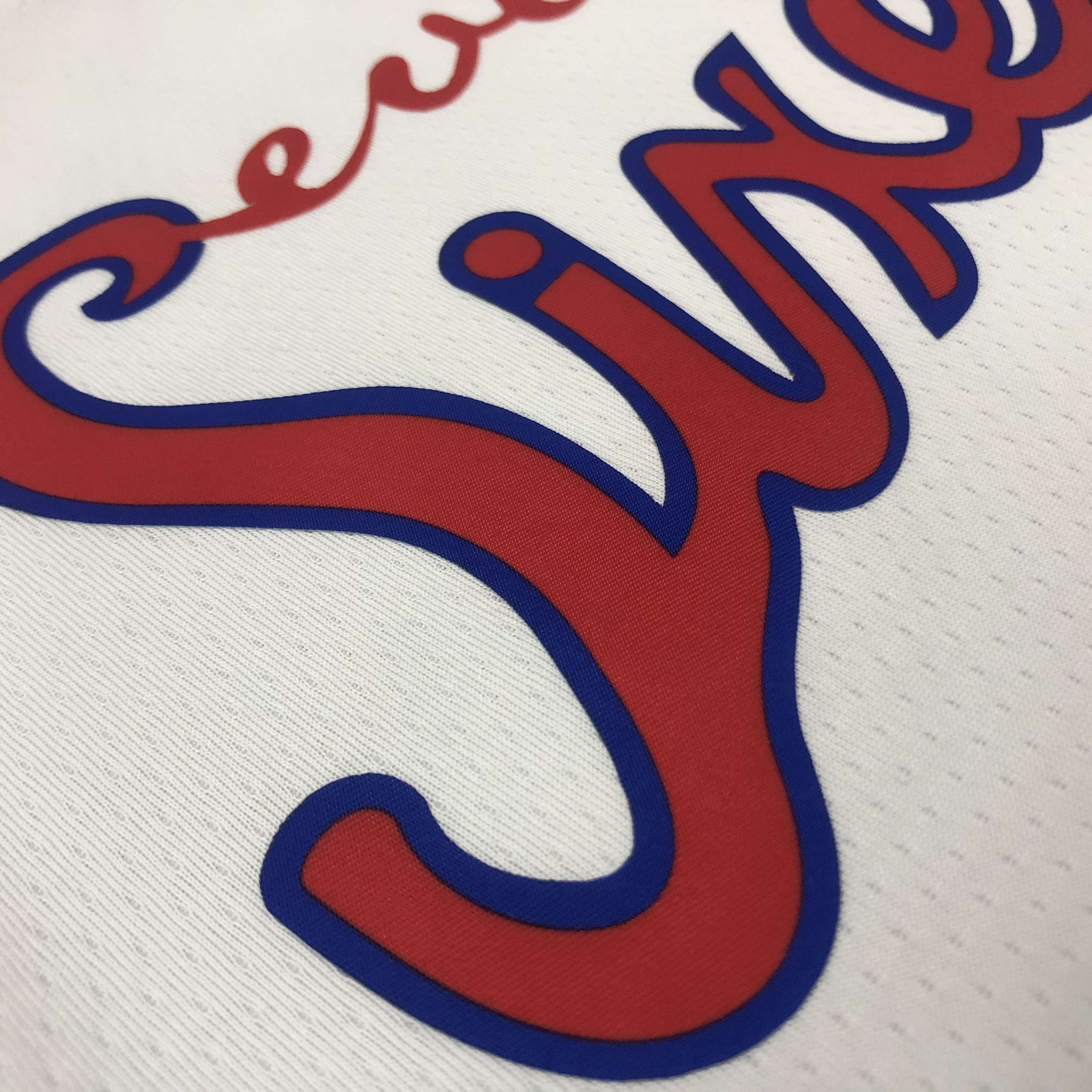 NBA Men Philadelphia 76ers 19-20 Season White #3 IVERSON Jersey High Quality Name and Number Print - leoleo123123