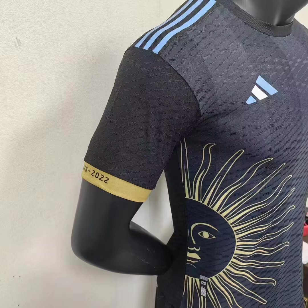 22/23 Argentina Speical Black Jersey Player Version 1:1 Quaility - leoleo123123
