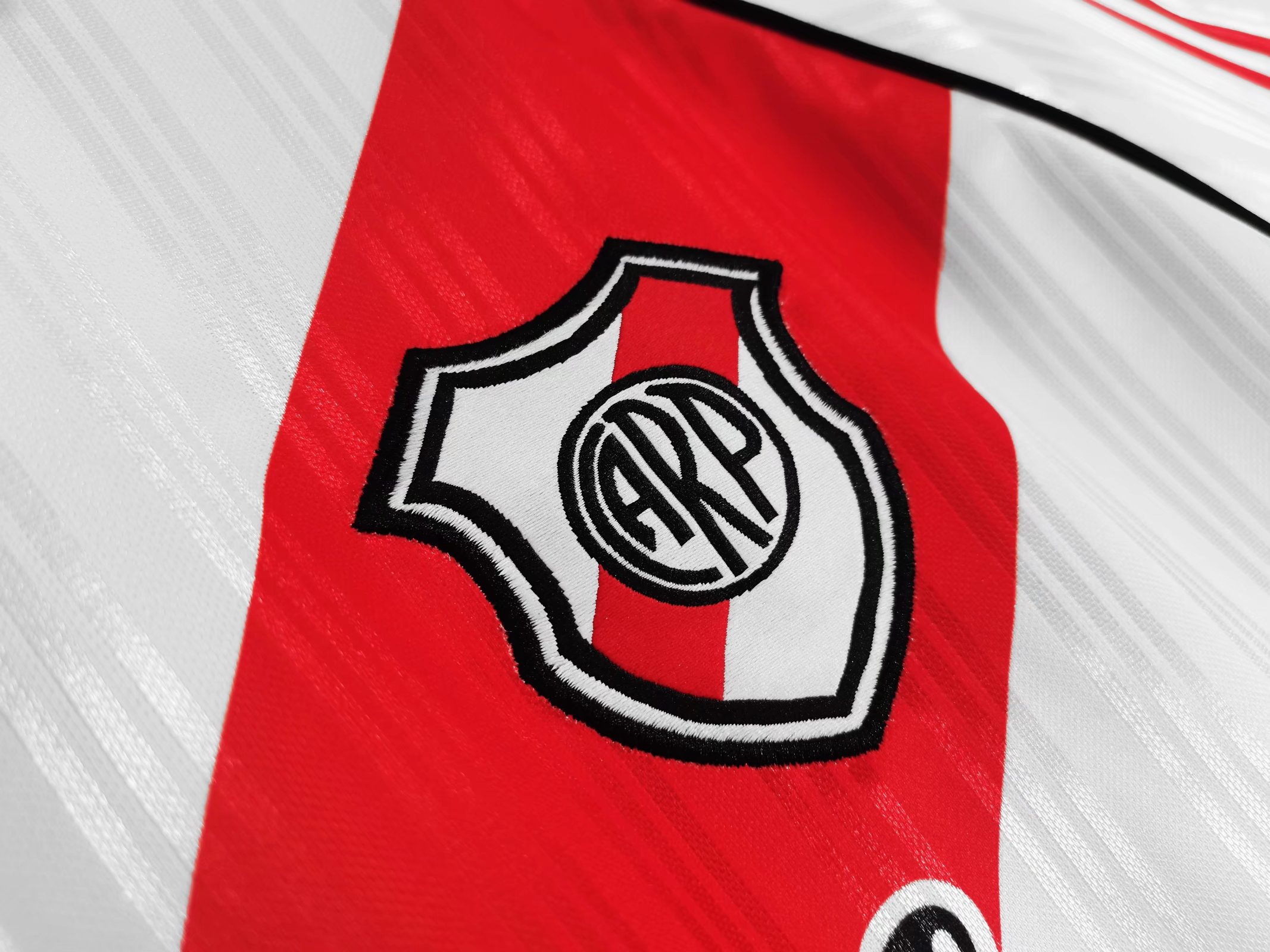 95/96 River Plate Home Retro Jersey - leoleo123123