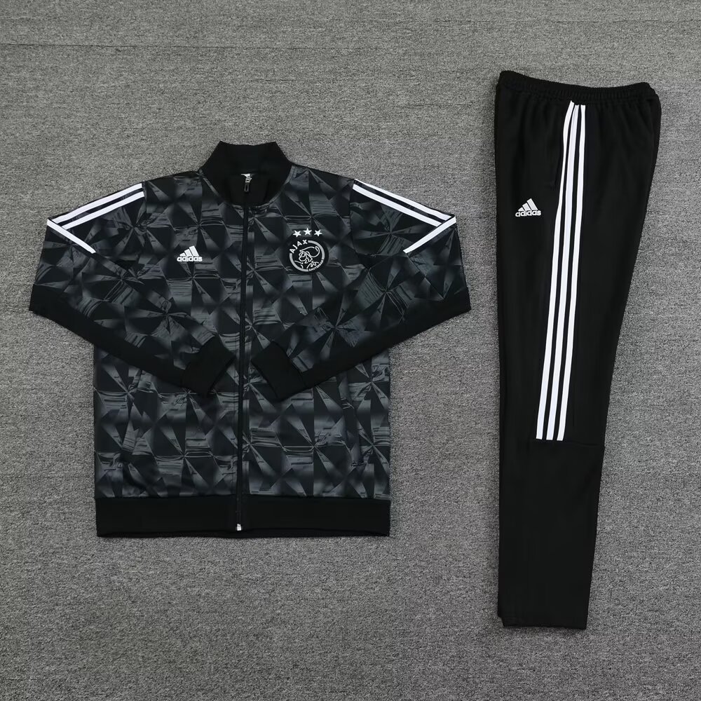 23/24 Ajax Black Jacket Tracksuit Thai Quality - leoleo123123