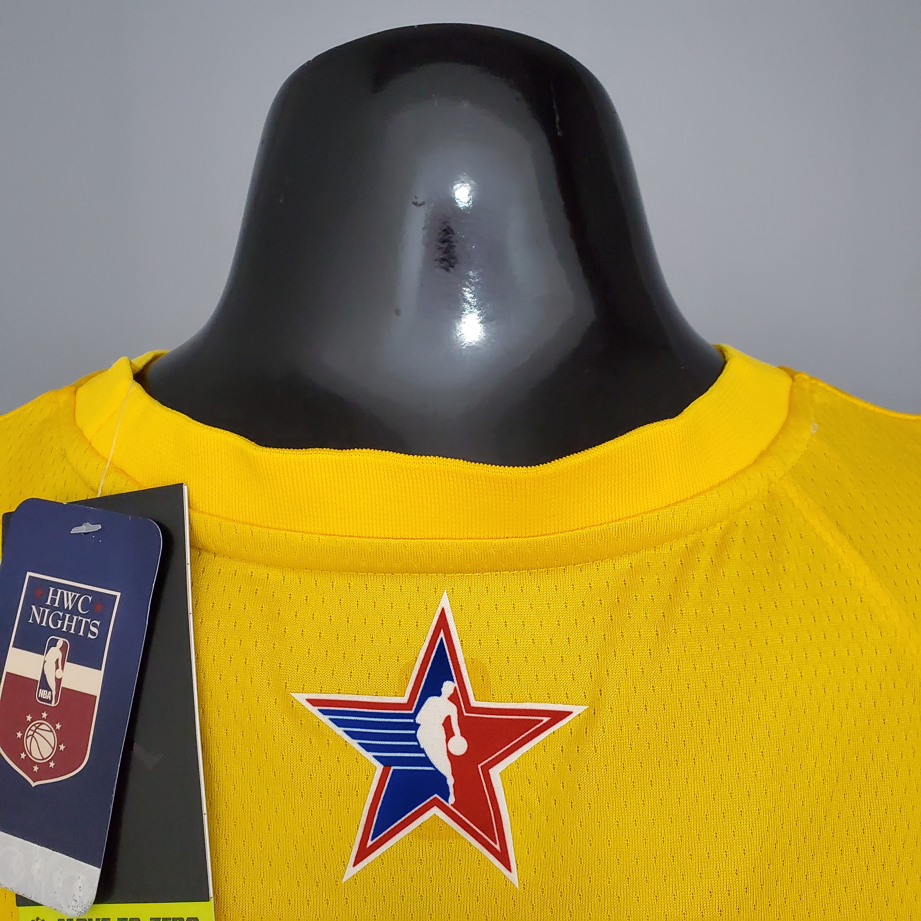 NBA Men 2021 All Star Jerseys Yellow #3 PAUL Jersey High Quality Name and Number Print - leoleo123123