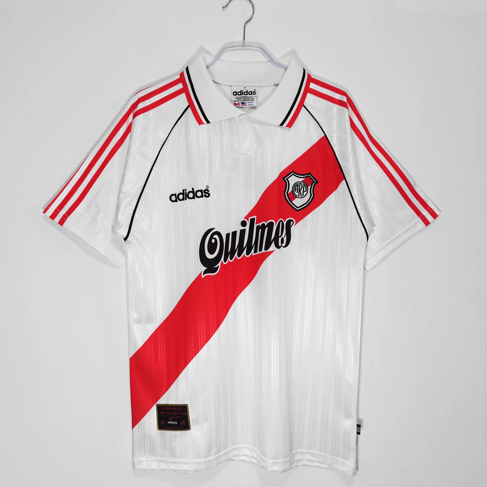 95/96 River Plate Home Retro Jersey - leoleo123123