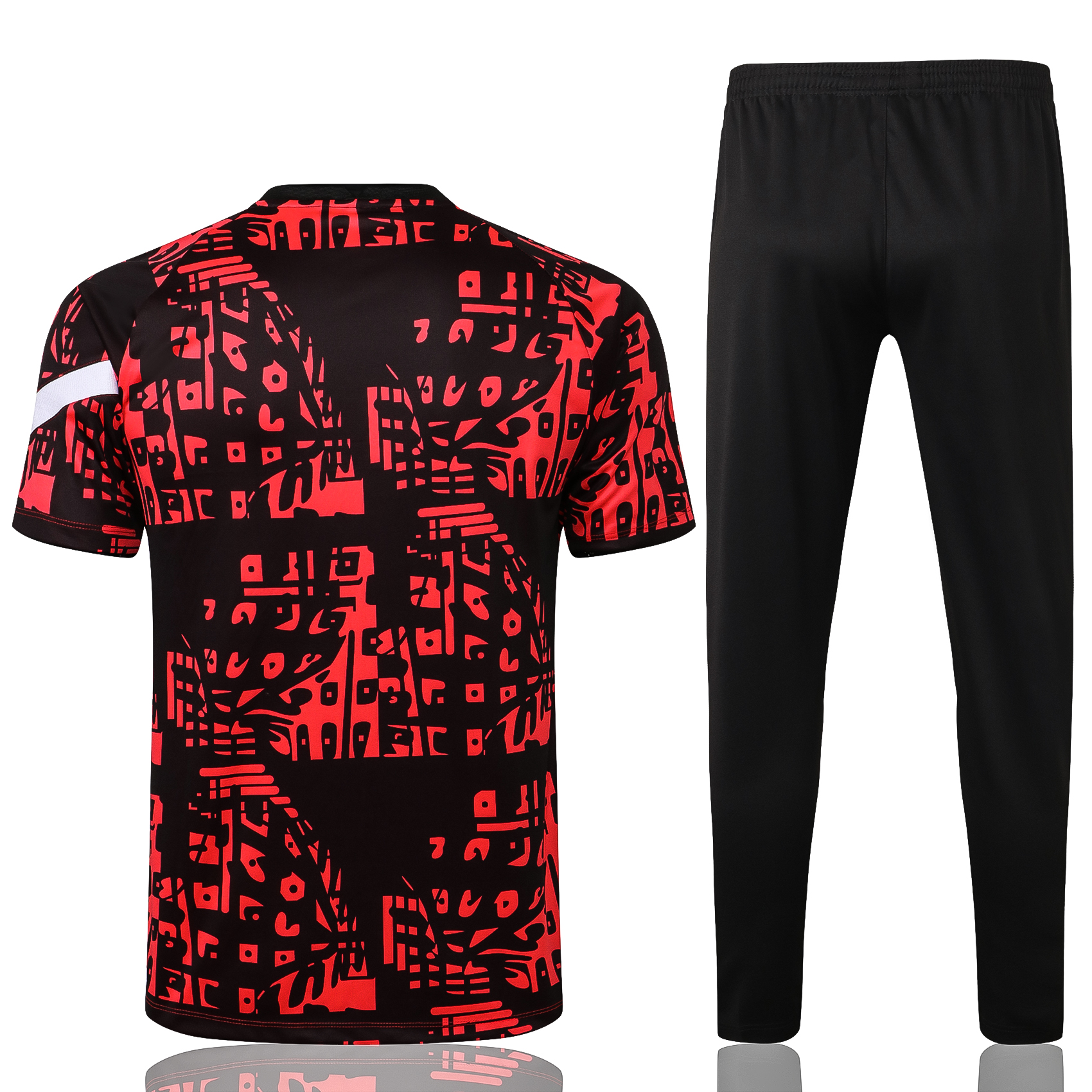 21-22 Liverpool Black and Orange Camouflage Training Tracksuit Thai Quality---Jersey and Long Pant - leoleo123123
